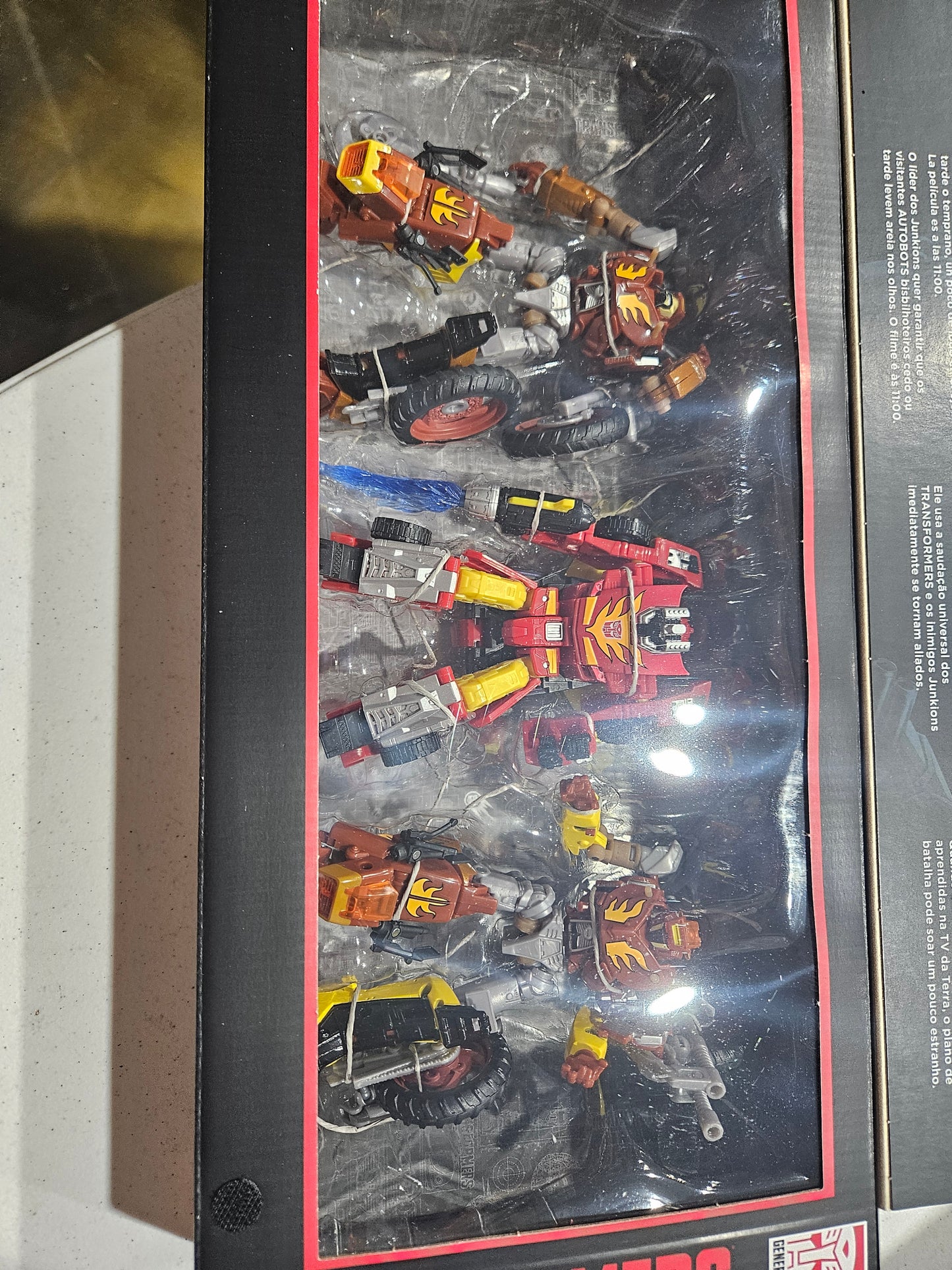 Transformers Planet of Junk Clash Platinum Sealed