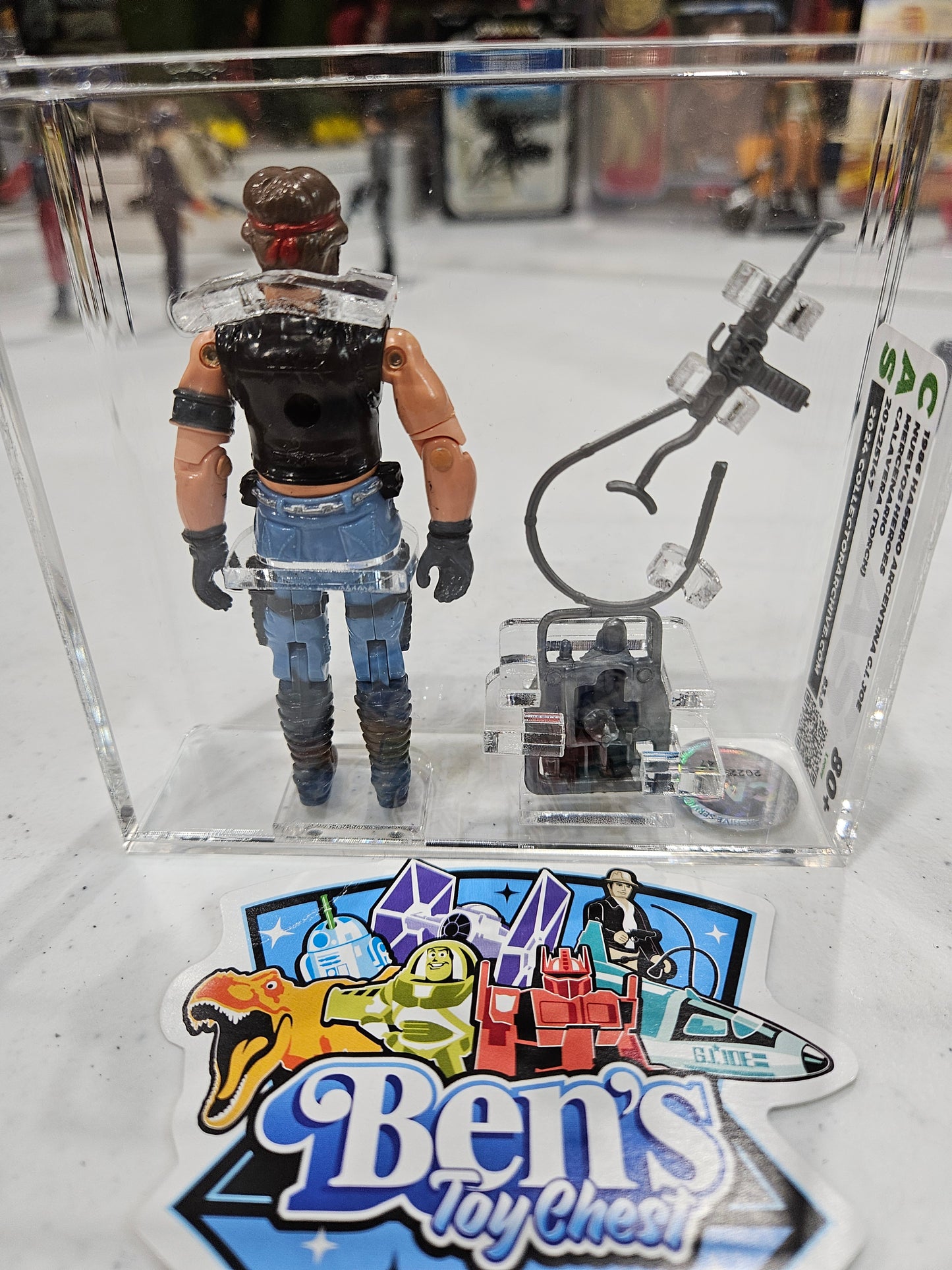 1986 Hasbro Argentina GI Joe Calavera (Torch) CAS 80+