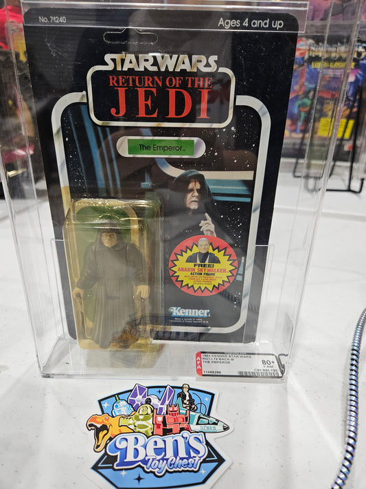 1984 Kenner Star Wars ROTJ The Emperor AFA 80+