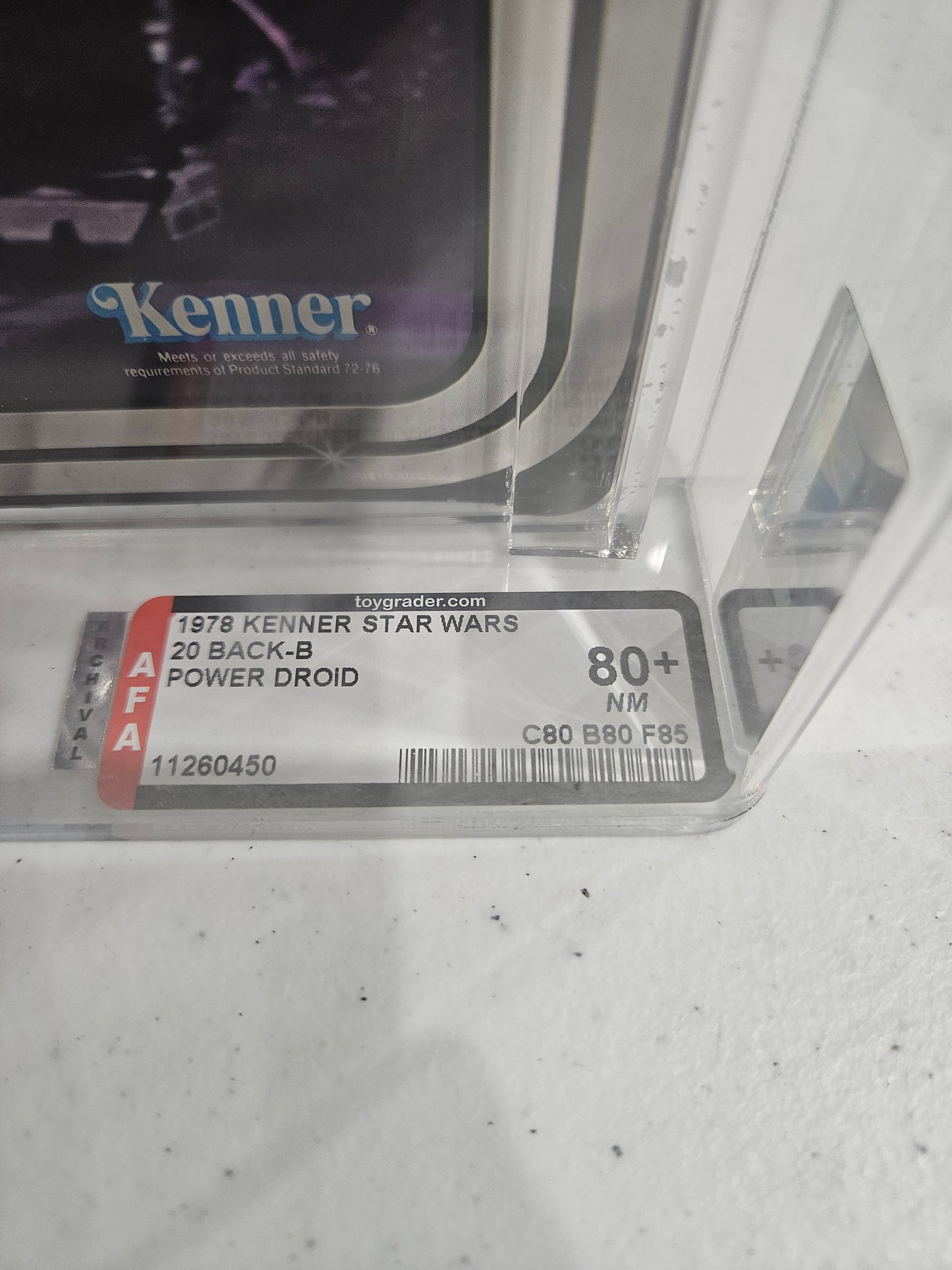1978 Kenner Star Wars Power Droid AFA 80+ NM