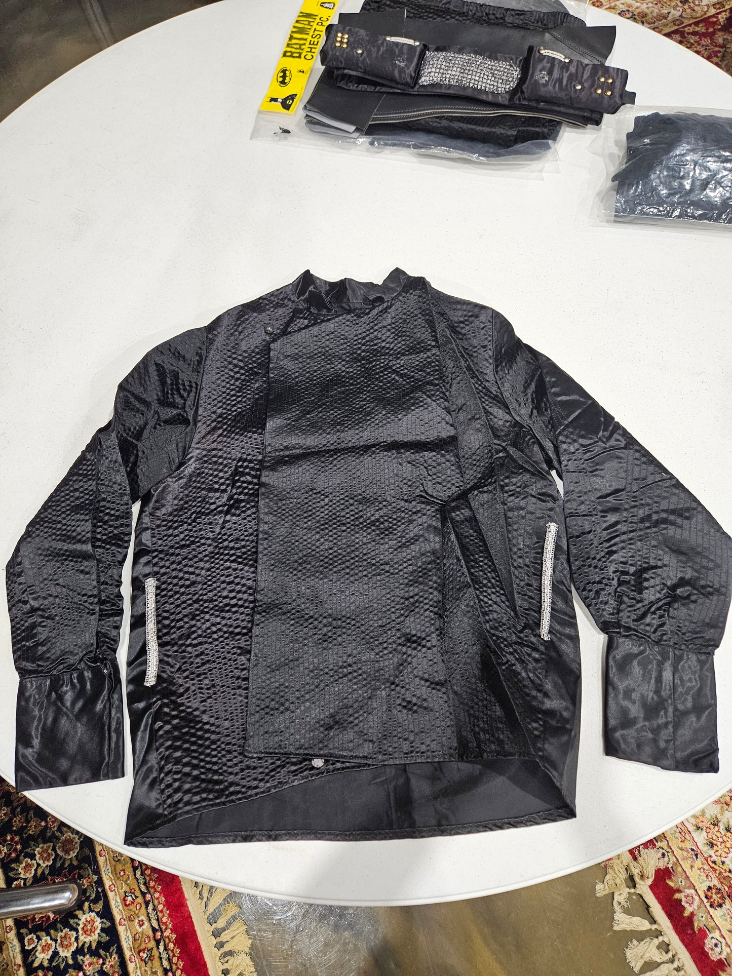 1989 Batman Costume Morris Michael Keaton Incomplete Nice!