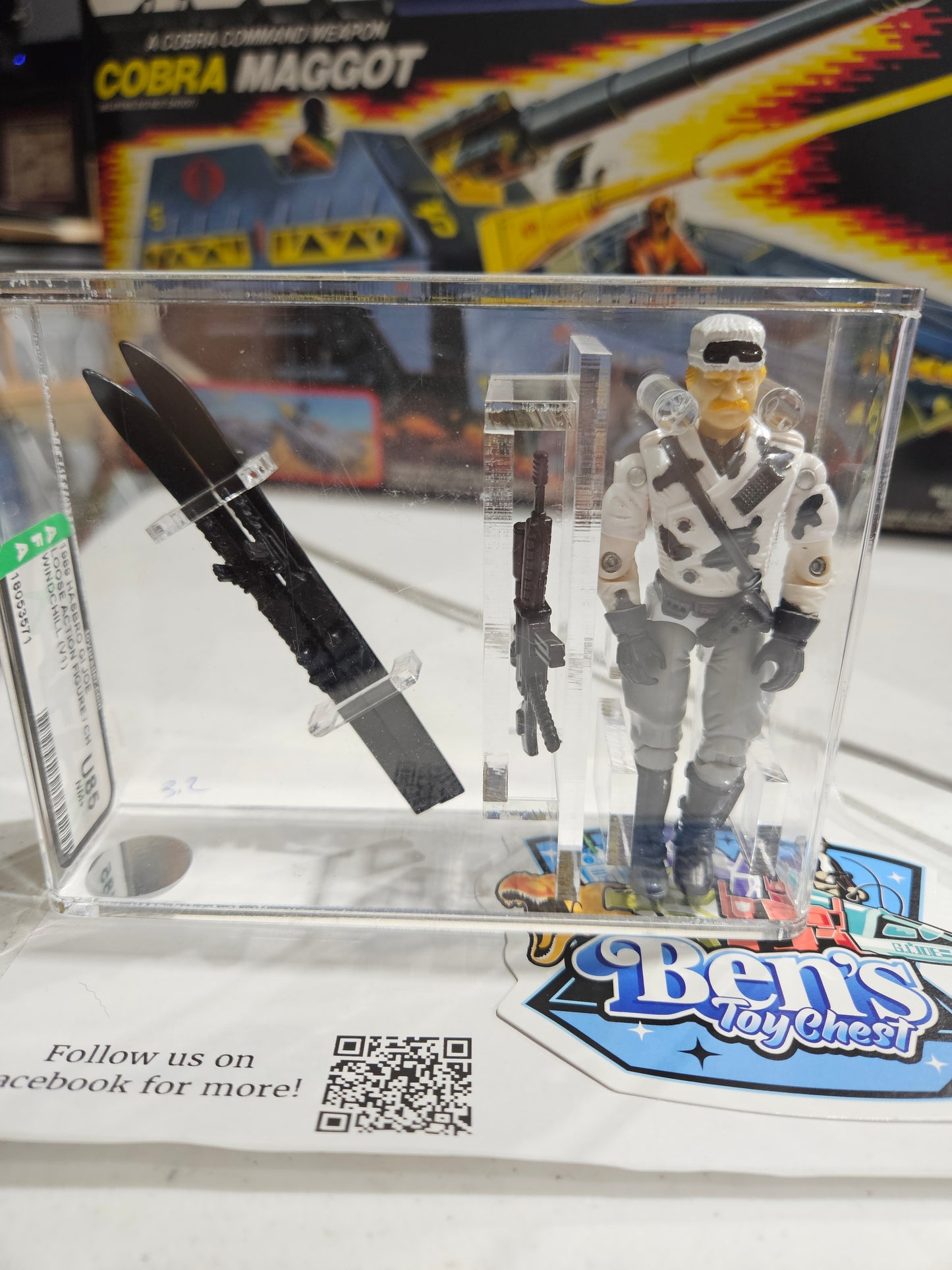 1989 Hasbro GI Joe Windchill AFA U85+