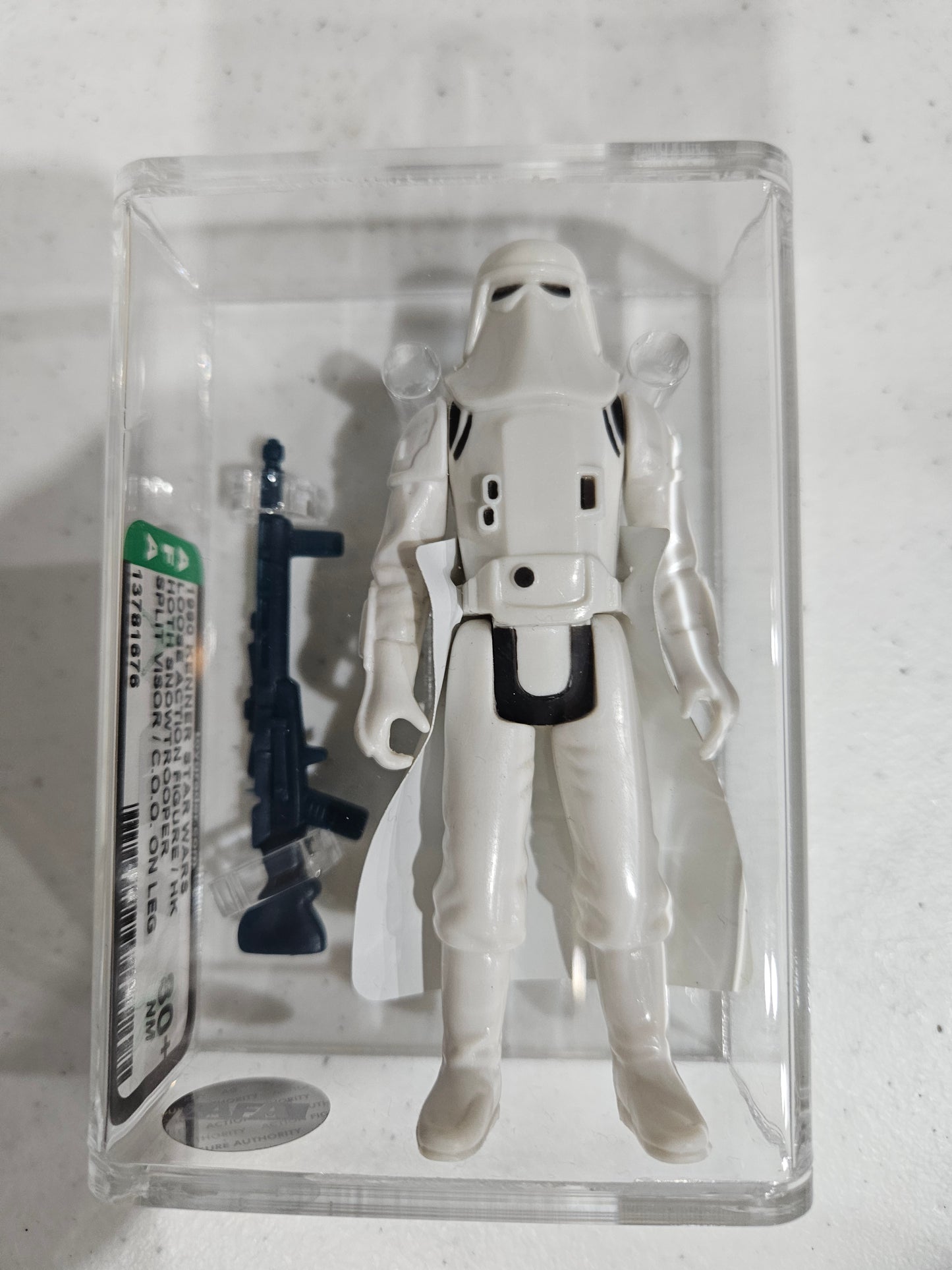 1980 Kenner Star Wars Snowtrooper Split Visor AFA 80+ Loose
