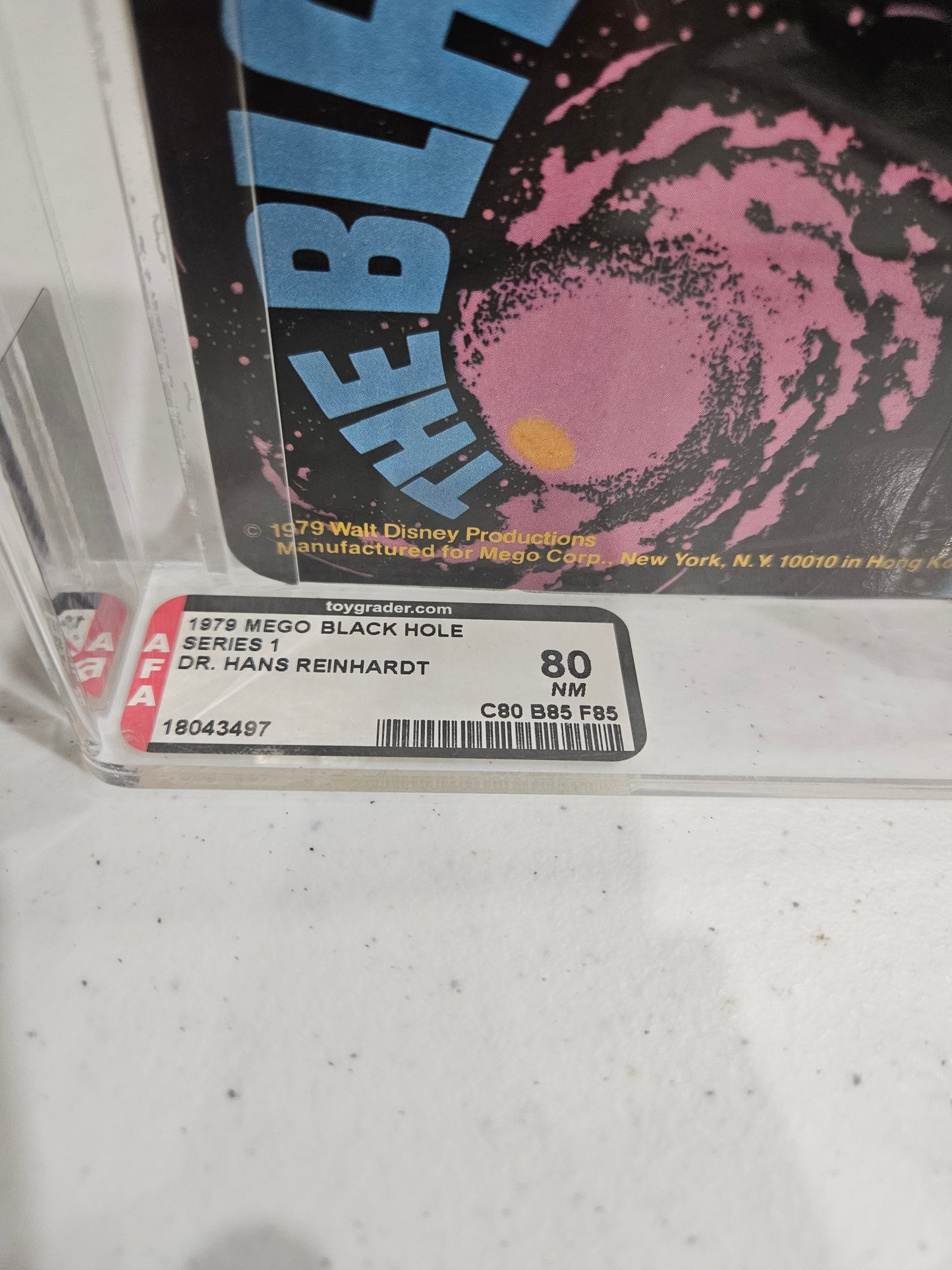 1979 Mego Black Hole Dr. Han's Reinhardt AFA 80