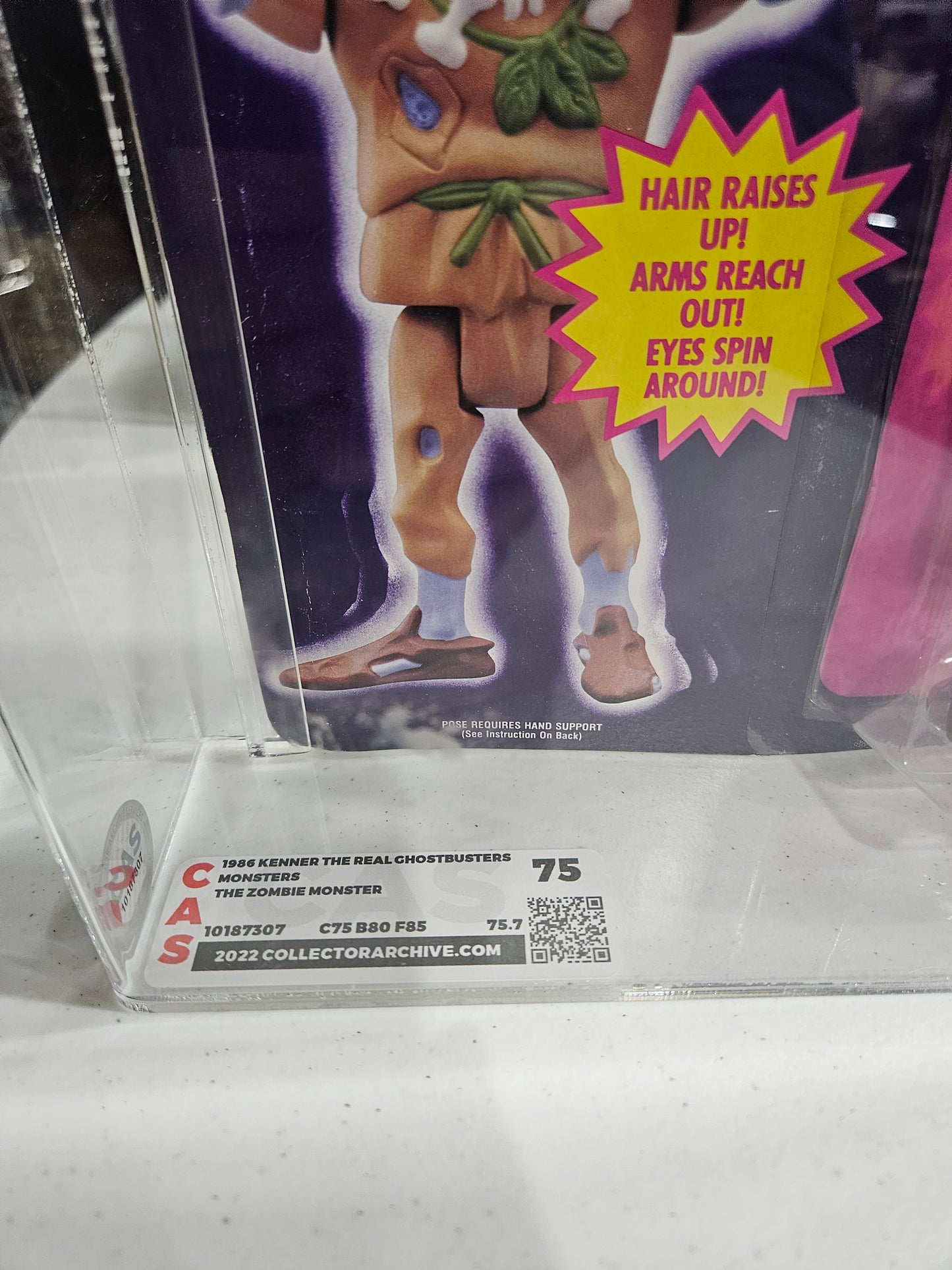 1986 Kenner The Real Ghostbusters The Zombie Monster CAS 75