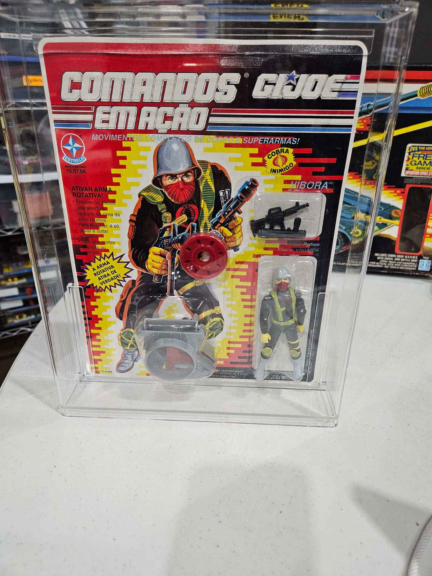1993 Estrela Comandos Em Acao GI Joe Vibora