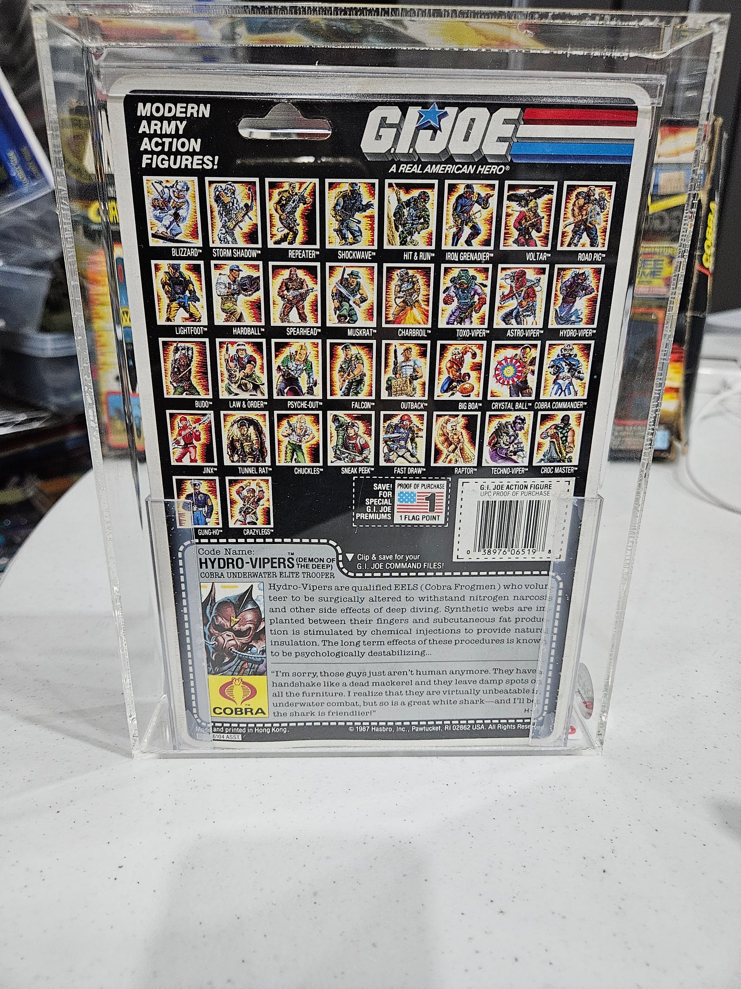 1988 Hasbro GI Joe Hydro-Viper CAS 85