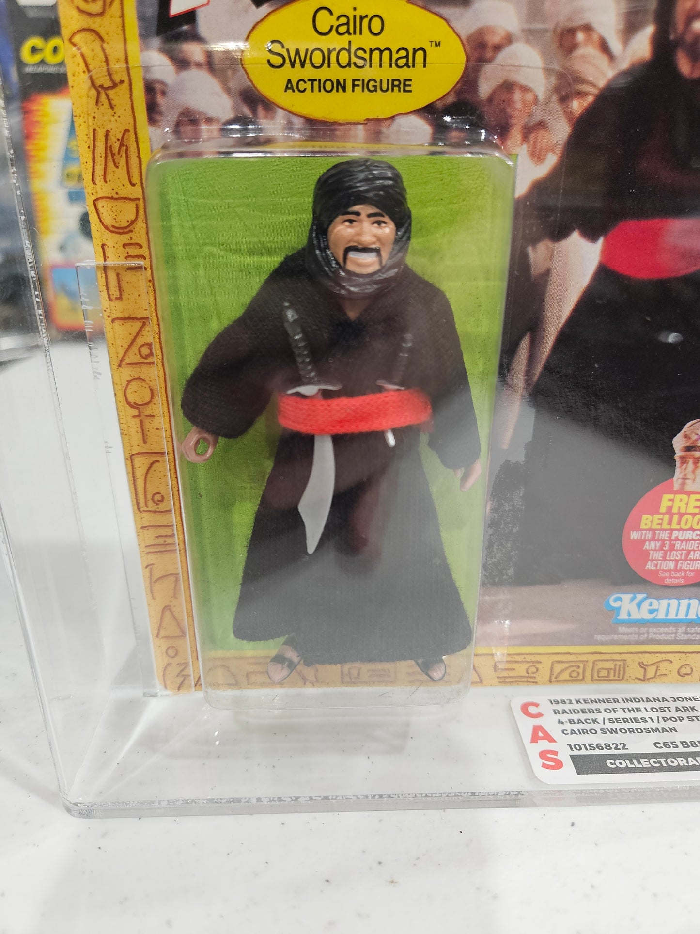 1982 Kenner Indiana Jones Cairo Swordsman CAS 65+