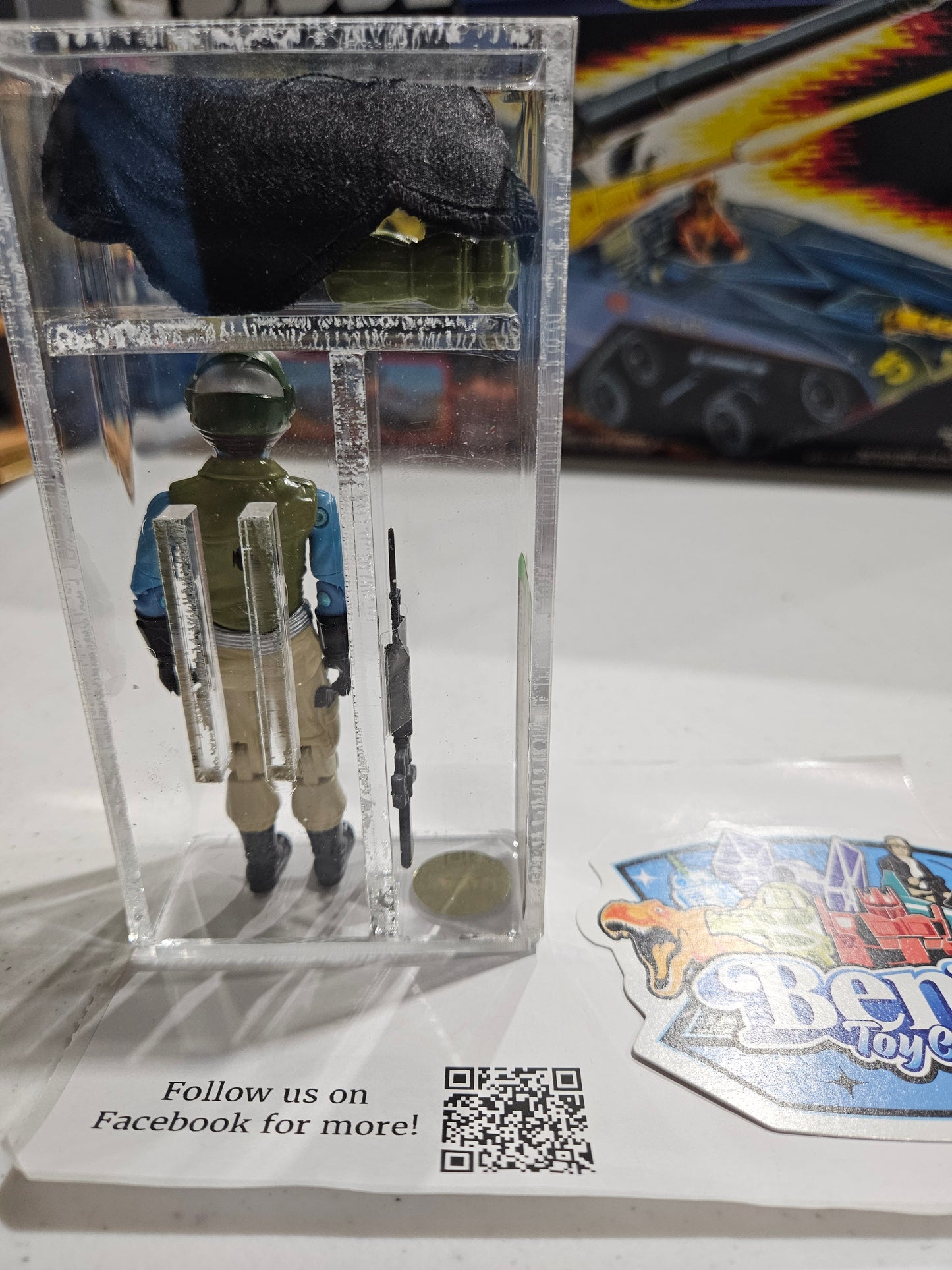 1989 Hasbro GI Joe Steel Brigade AFA U90 NM+/MT