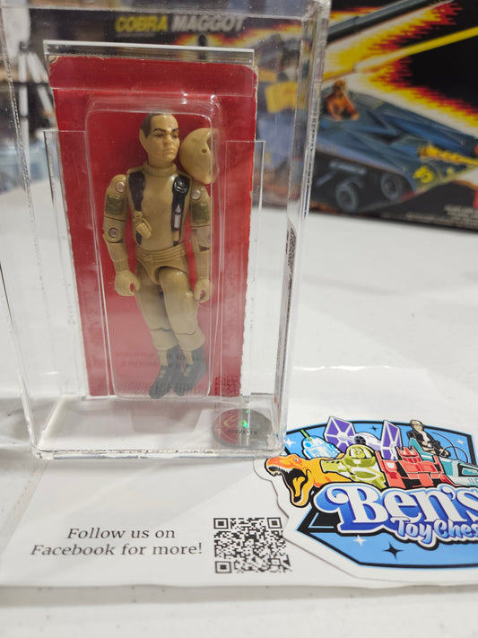1983 Hasbro GI Joe Grunt Red Card CAS 85