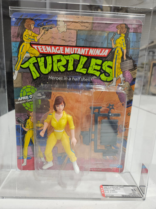 1988 Playmates TMNT April O'Neil AFA 85 NM+