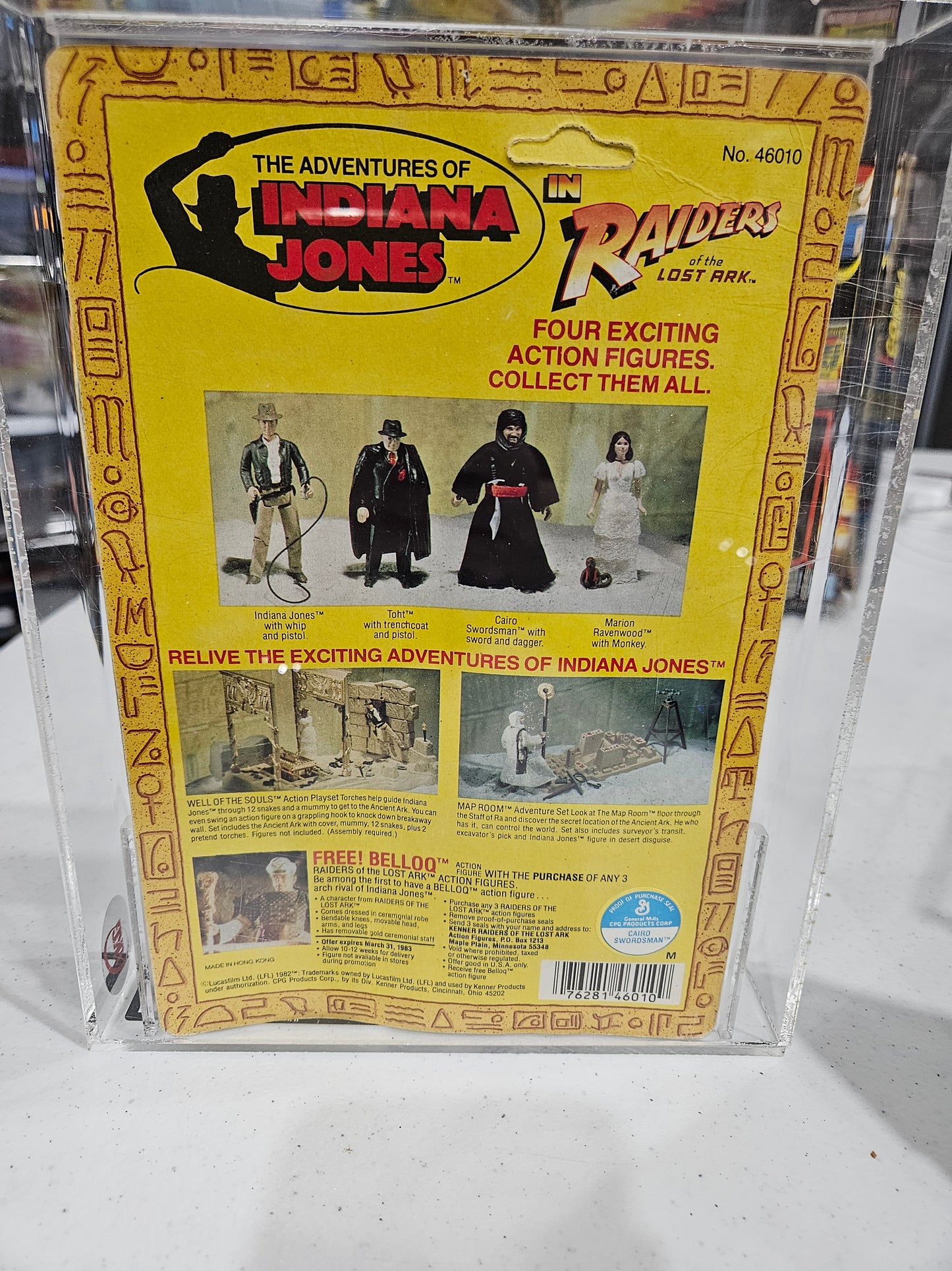 1982 Kenner Indiana Jones Cairo Swordsman UKG 75%