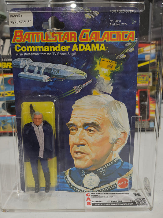 1978 Mattel Battlestar Galactica Commander Adama CAS 75