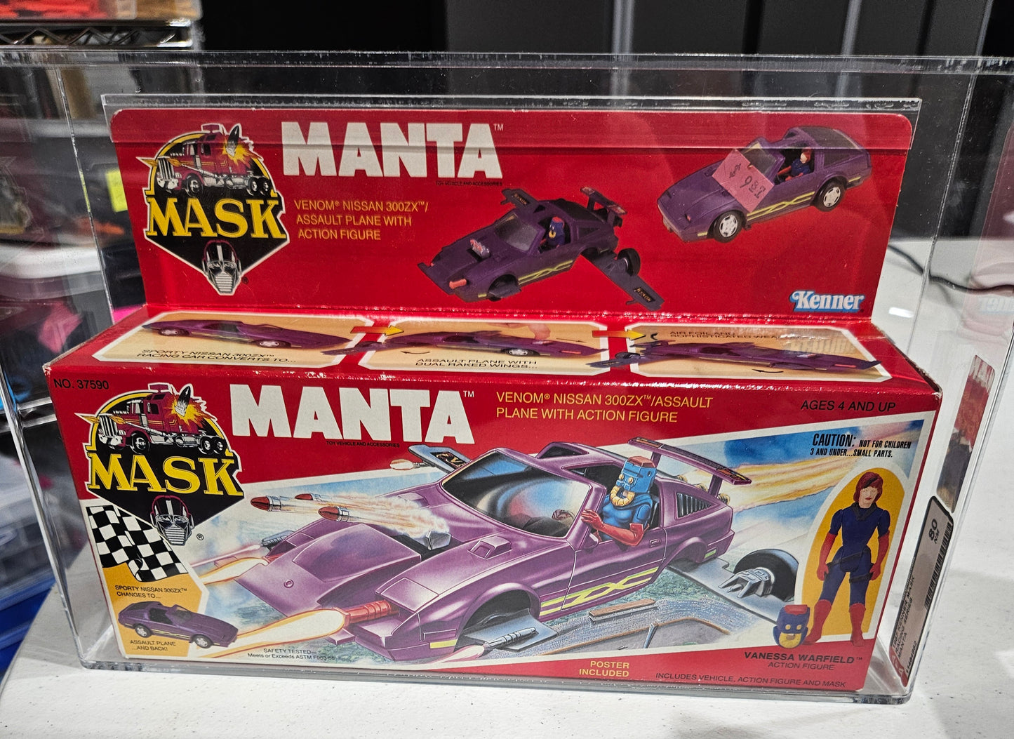 1987 Kenner MASK Manta AFA 80 NM