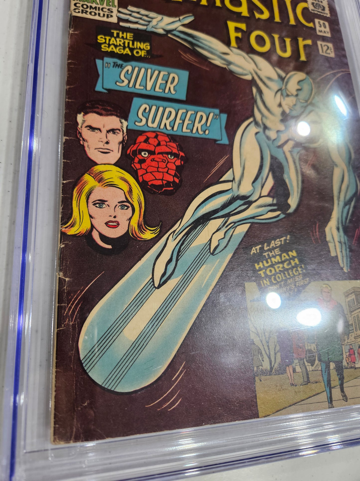 1966 Marvel Fantastic Four #50 CGC 0.5