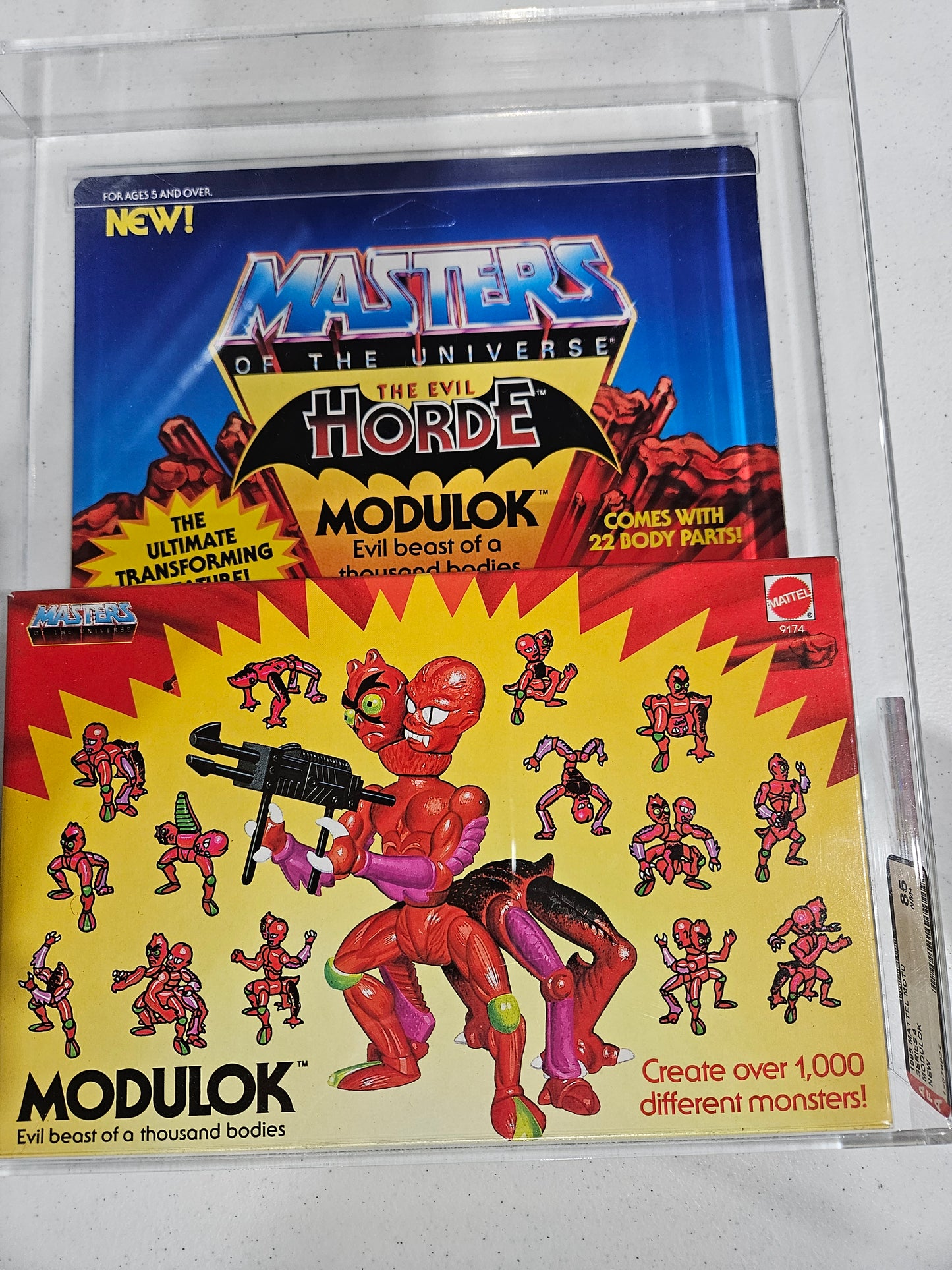 1985 Mattel MOTU Modulok AFA 85 NM+