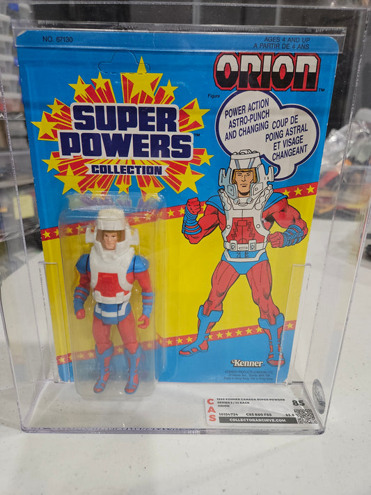 1986 Kenner Canada Super Powers Orion CAS 85