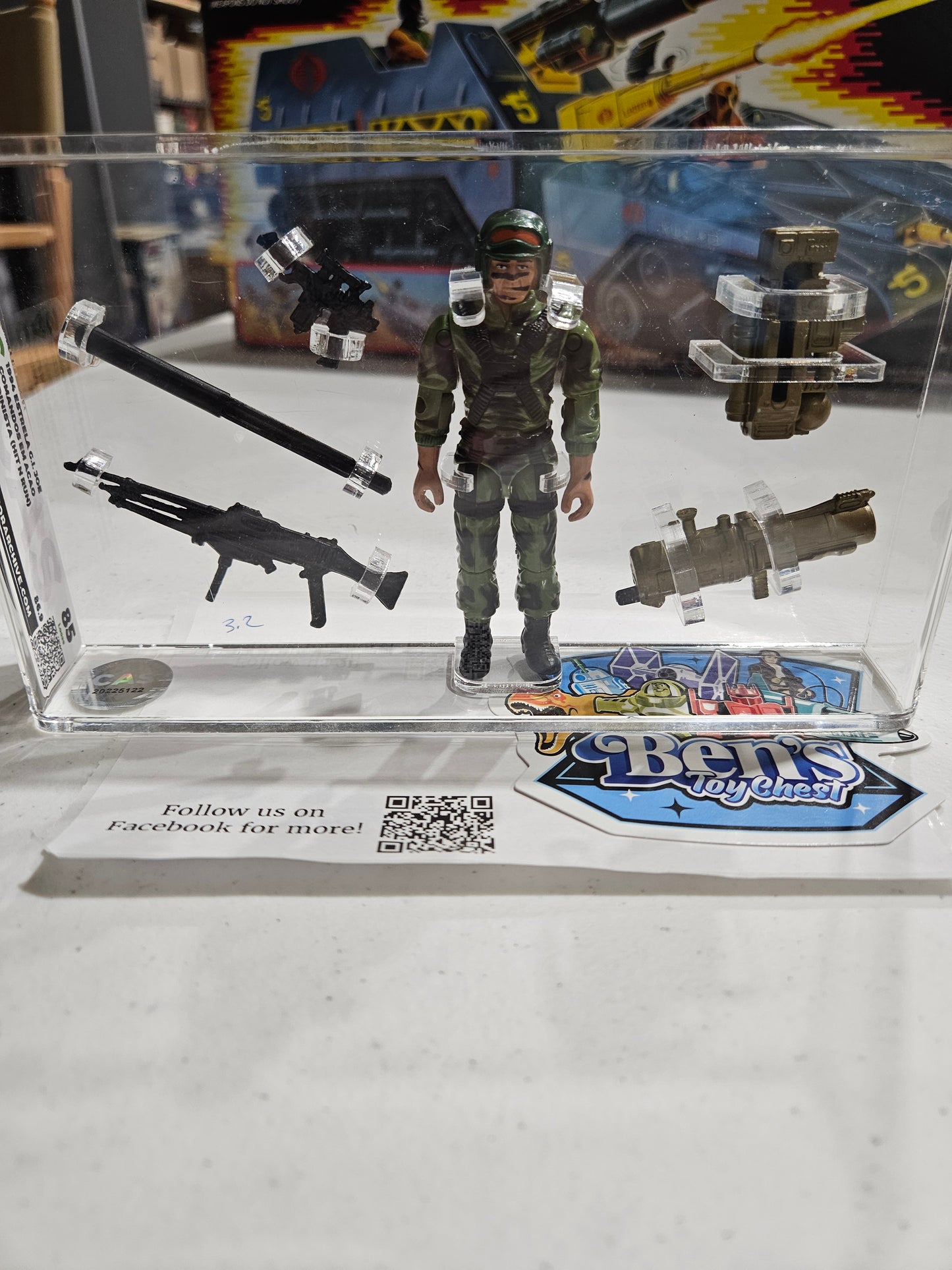 1994 Estrela GI Joe Alpinista (Hit n Run)  CAS 85 Loose