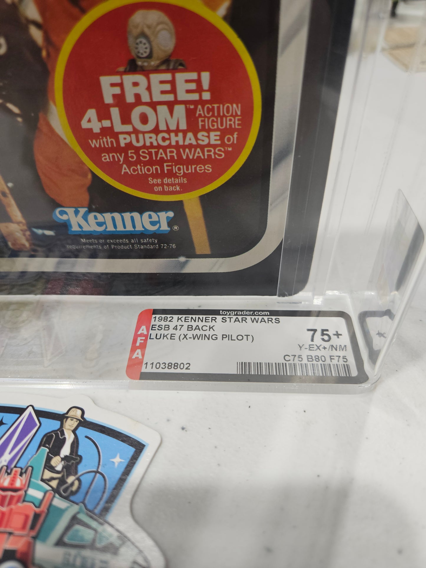 1982 Kenner Star Wars Luke (X-Wing Pilot) AFA 75+