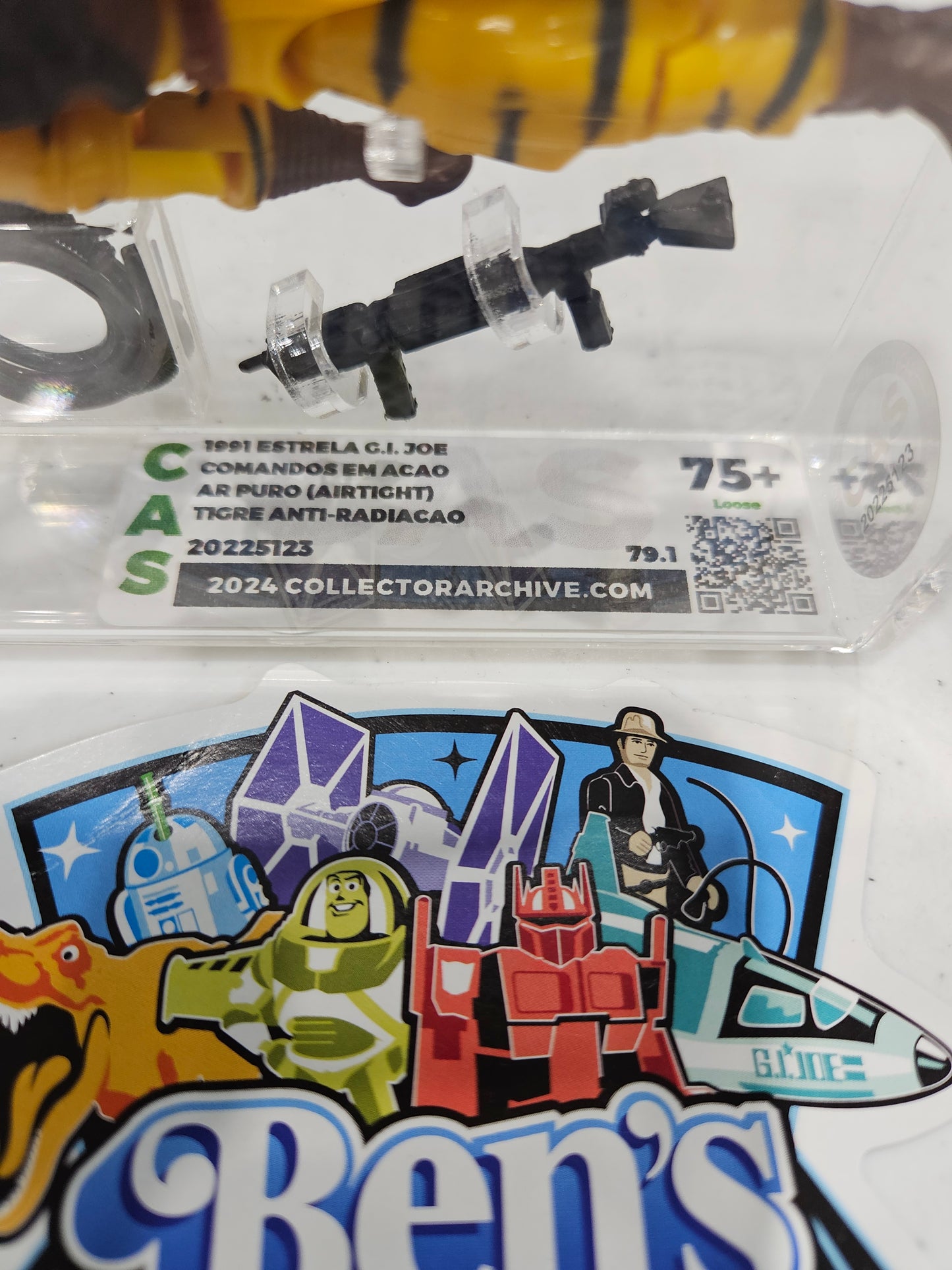 1991 Estrela GI Joe AR Puro (Airtight) CAS 75+