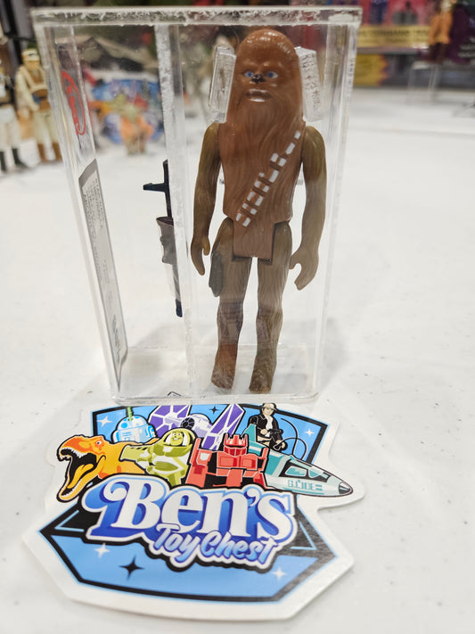 1977 Kenner Star Wars Chewbacca GMFGI UKG 80%