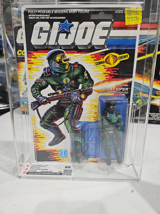 1989 Hasbro GI Joe Night-Viper CAS 85