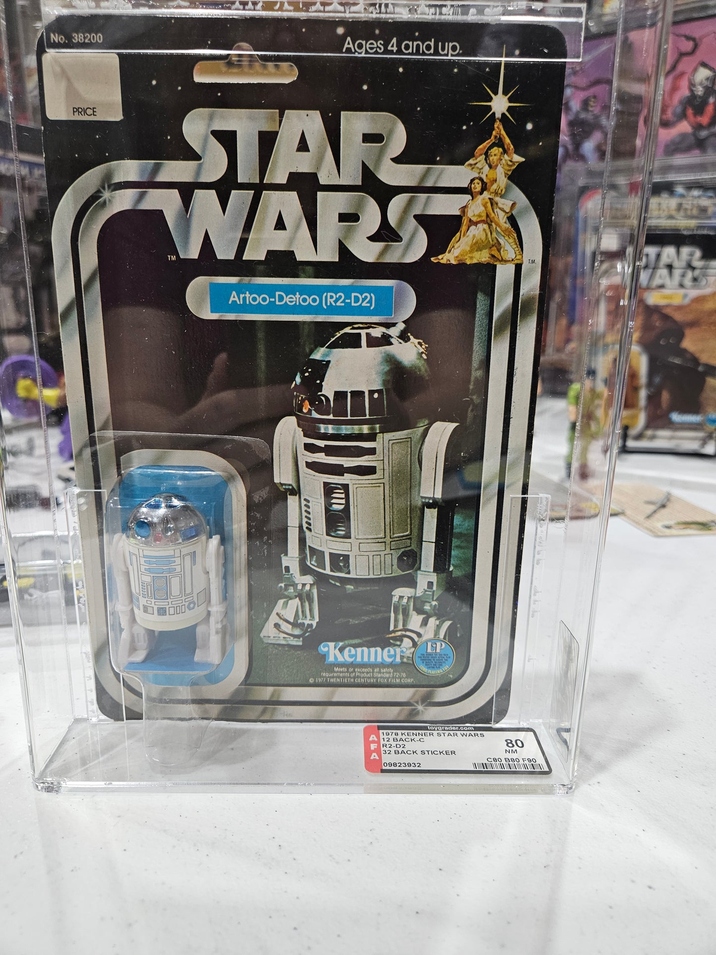 1978 Kenner Star Wars R2-D2 AFA 80