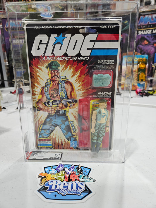 1985 Hasbro GI Joe Gung-Ho AFA 80 +NM
