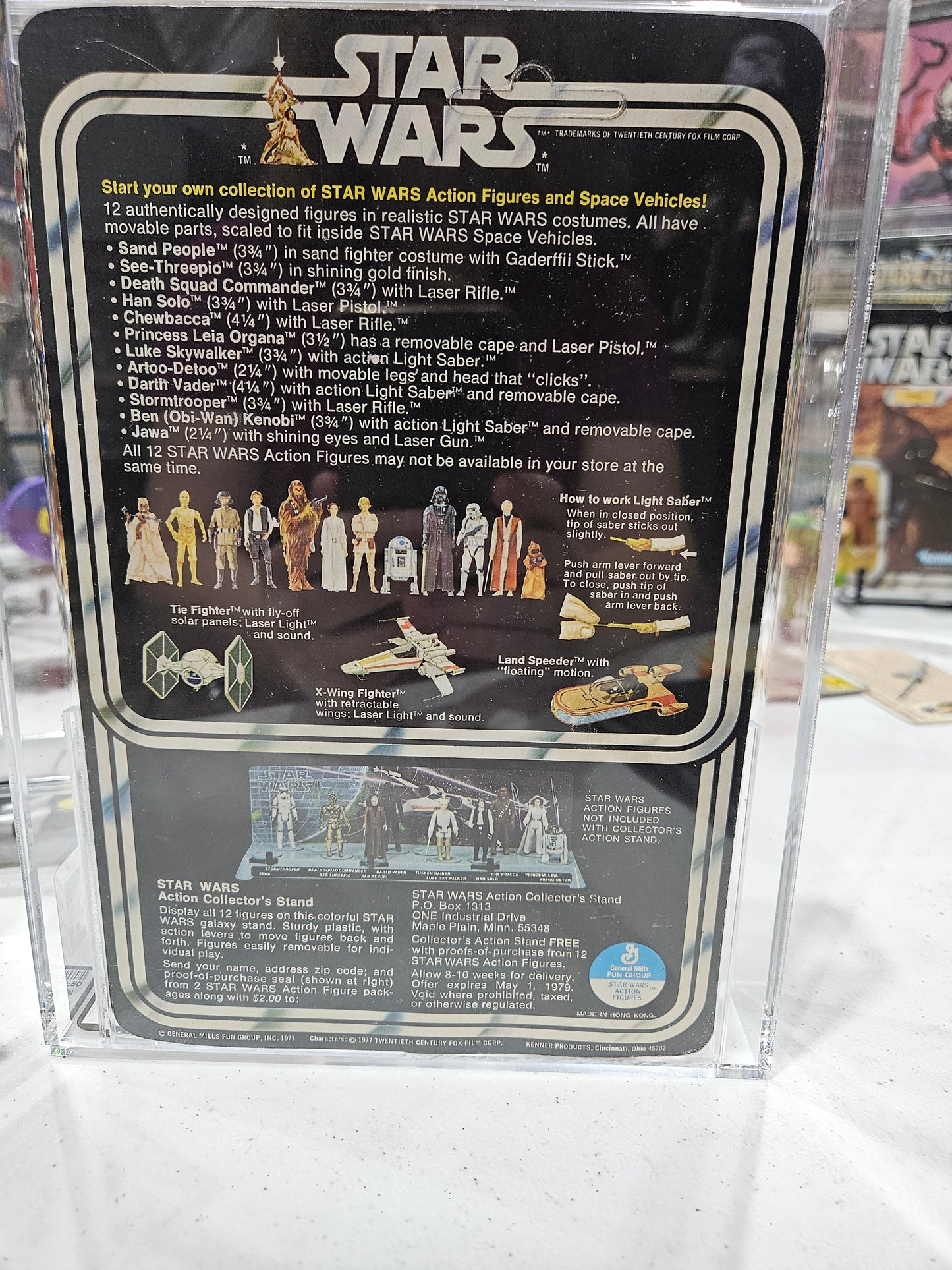 1978 Kenner Star Wars Ben (Obi-Wan) Kenobi AFA 75+