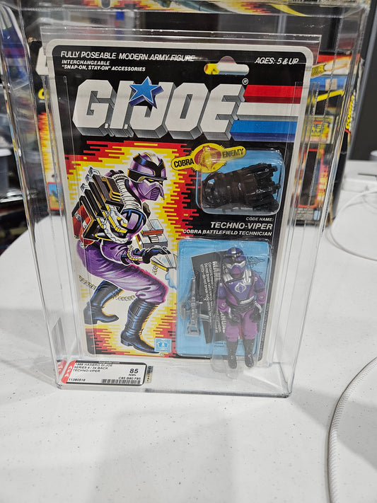 1988 Hasbro GI Joe Techno-Viper AFA 85