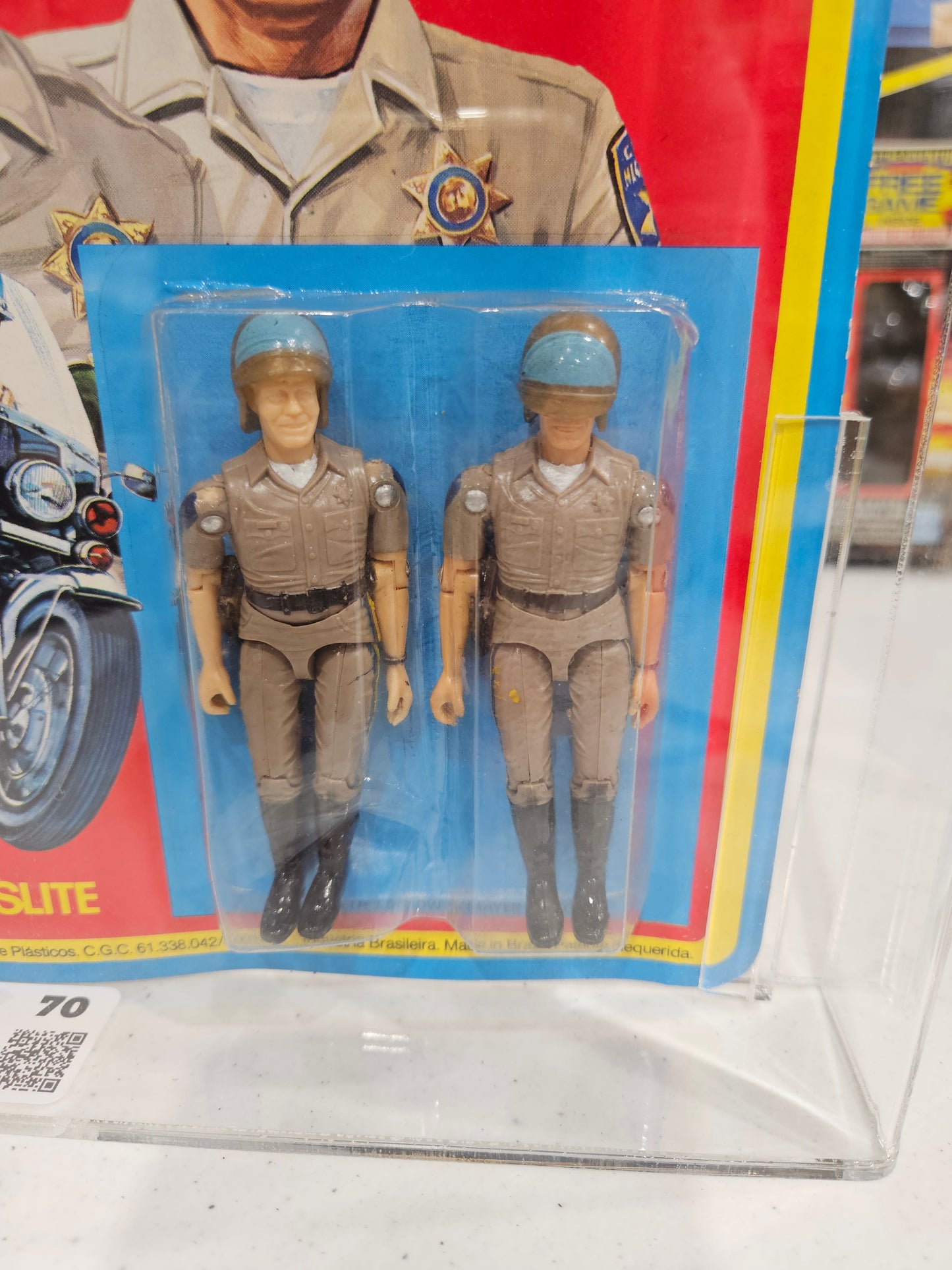 1982 Glasslite Chips Jon & Ponch CAS 70