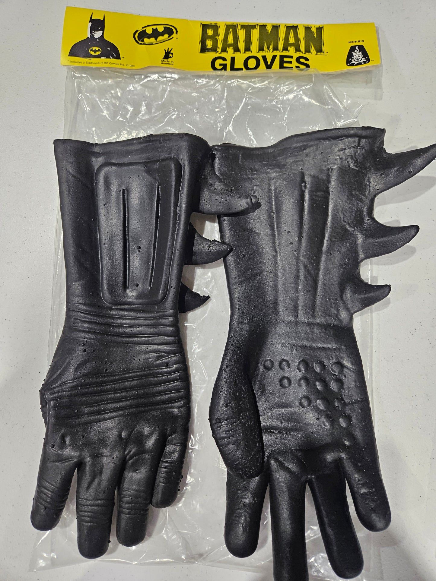 1989 Batman Costume Morris Michael Keaton Incomplete Nice!