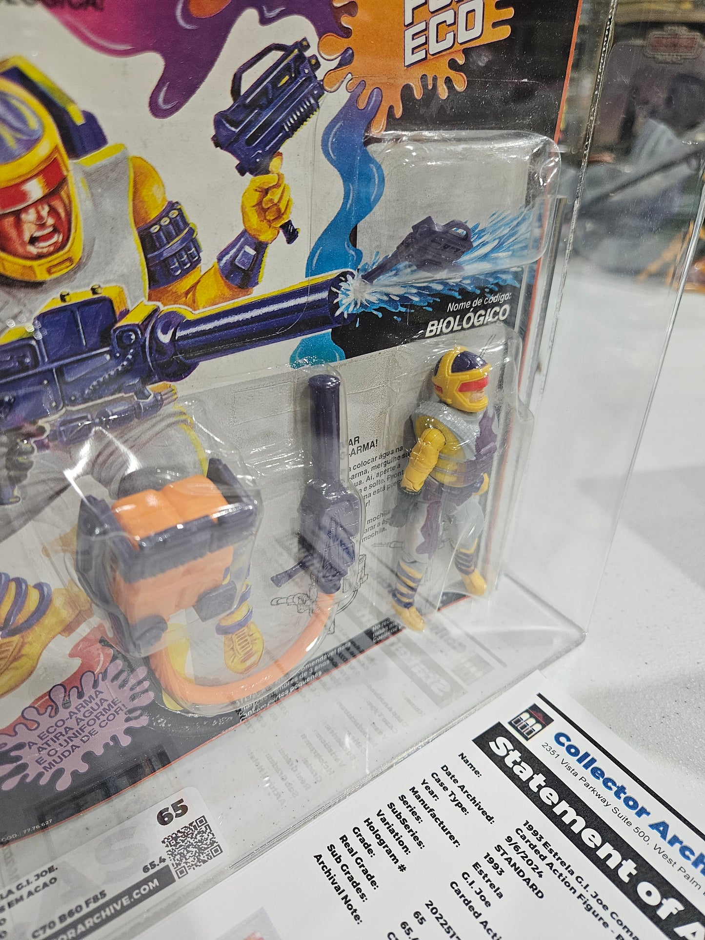 1993 Estrela GI Joe Forca Eco Biologico CAS 65
