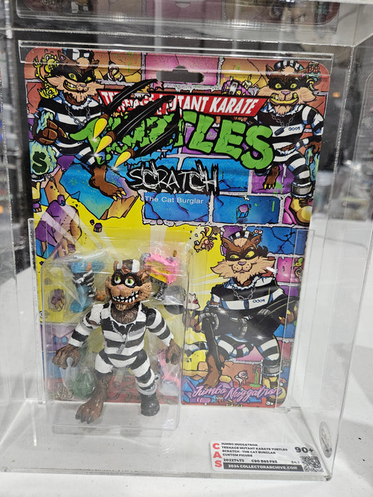 Jumbo Nuggatron Scratch Custom Figure CAS 90+ TMNT