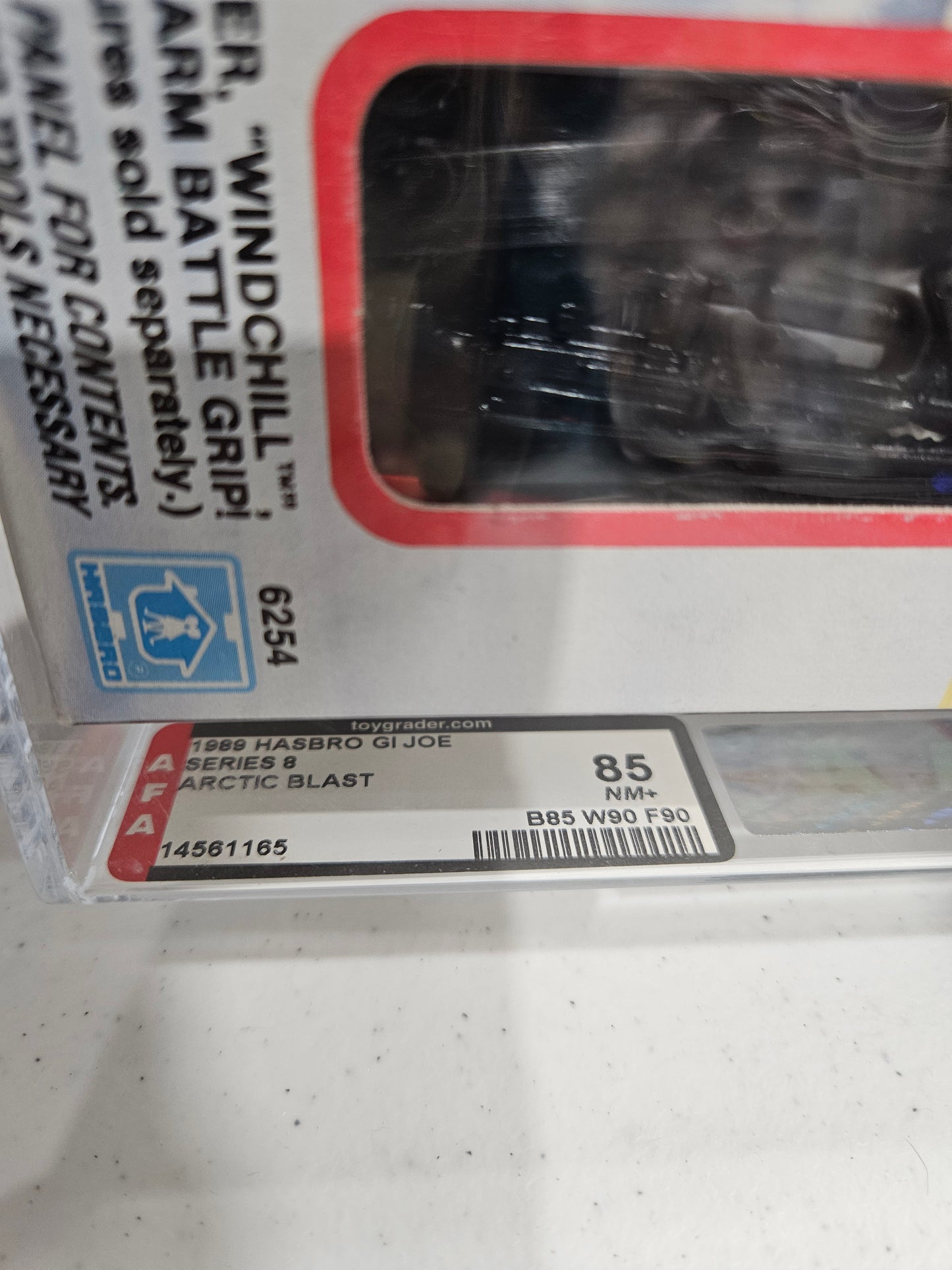 1989 Hasbro GI Joe Arctic Blast AFA 85 NM+