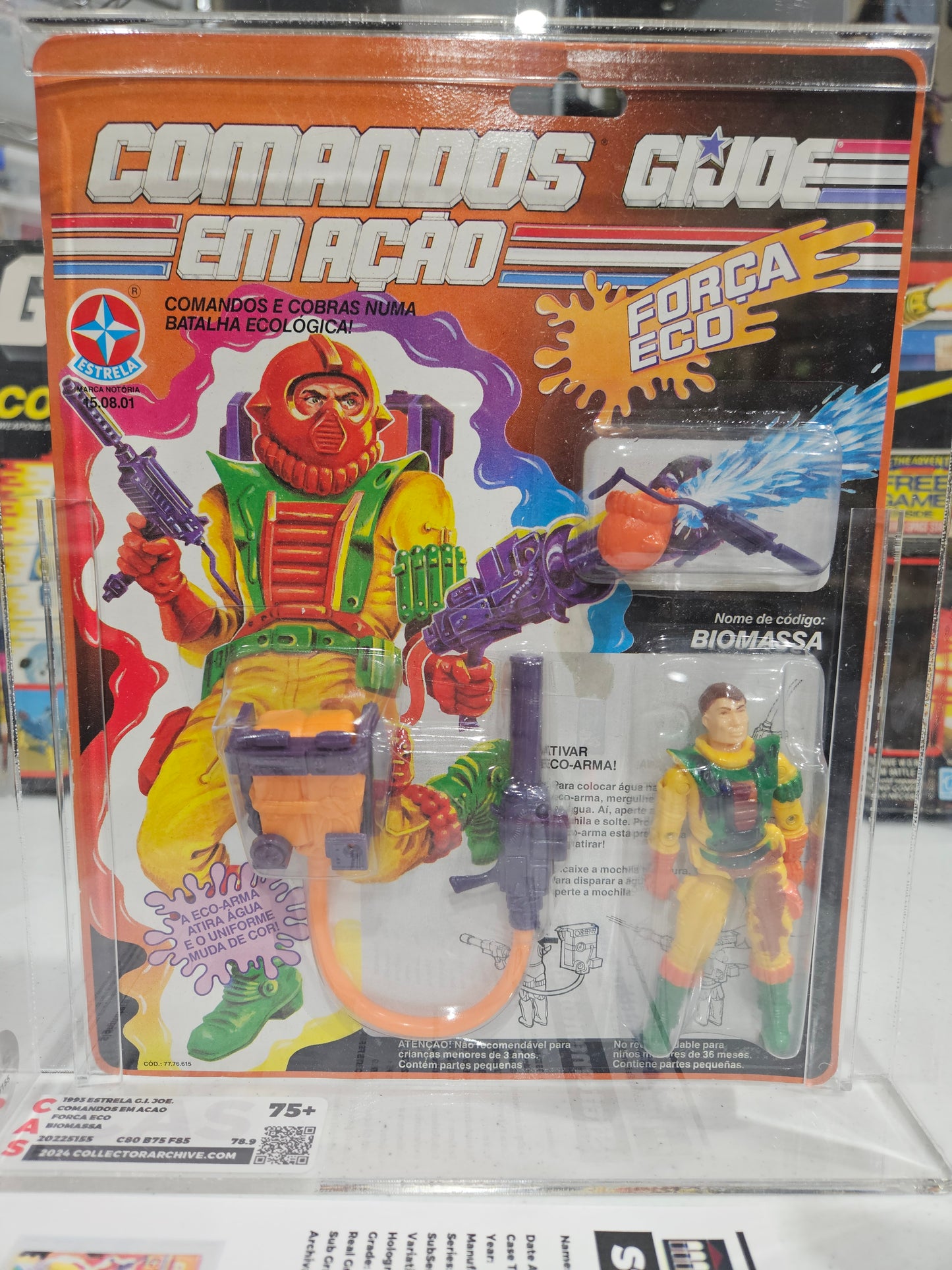 1993 Estrela GI Joe Forca Eco Biomassa CAS 75+