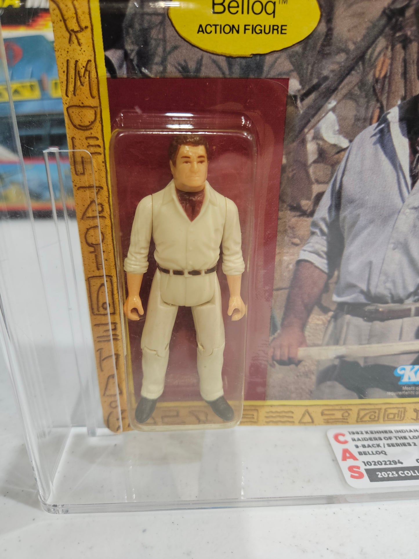 1982 Kenner Indiana Jones Belloq CAS 80