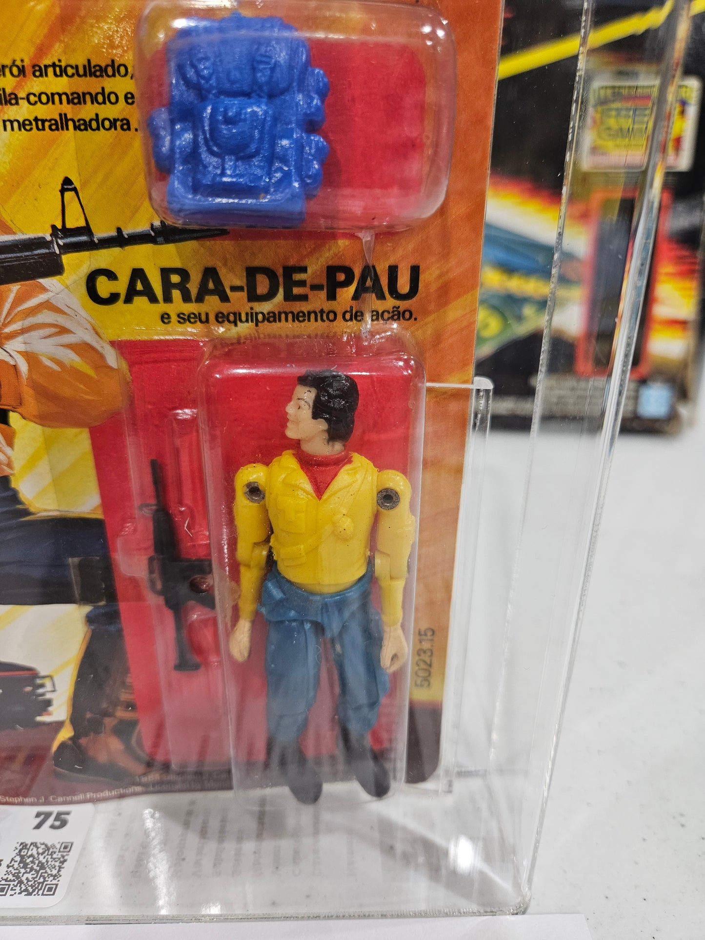 1984 Glasslite A-Team Herois Da TV Cara-De-Pau (Face) CAS 75