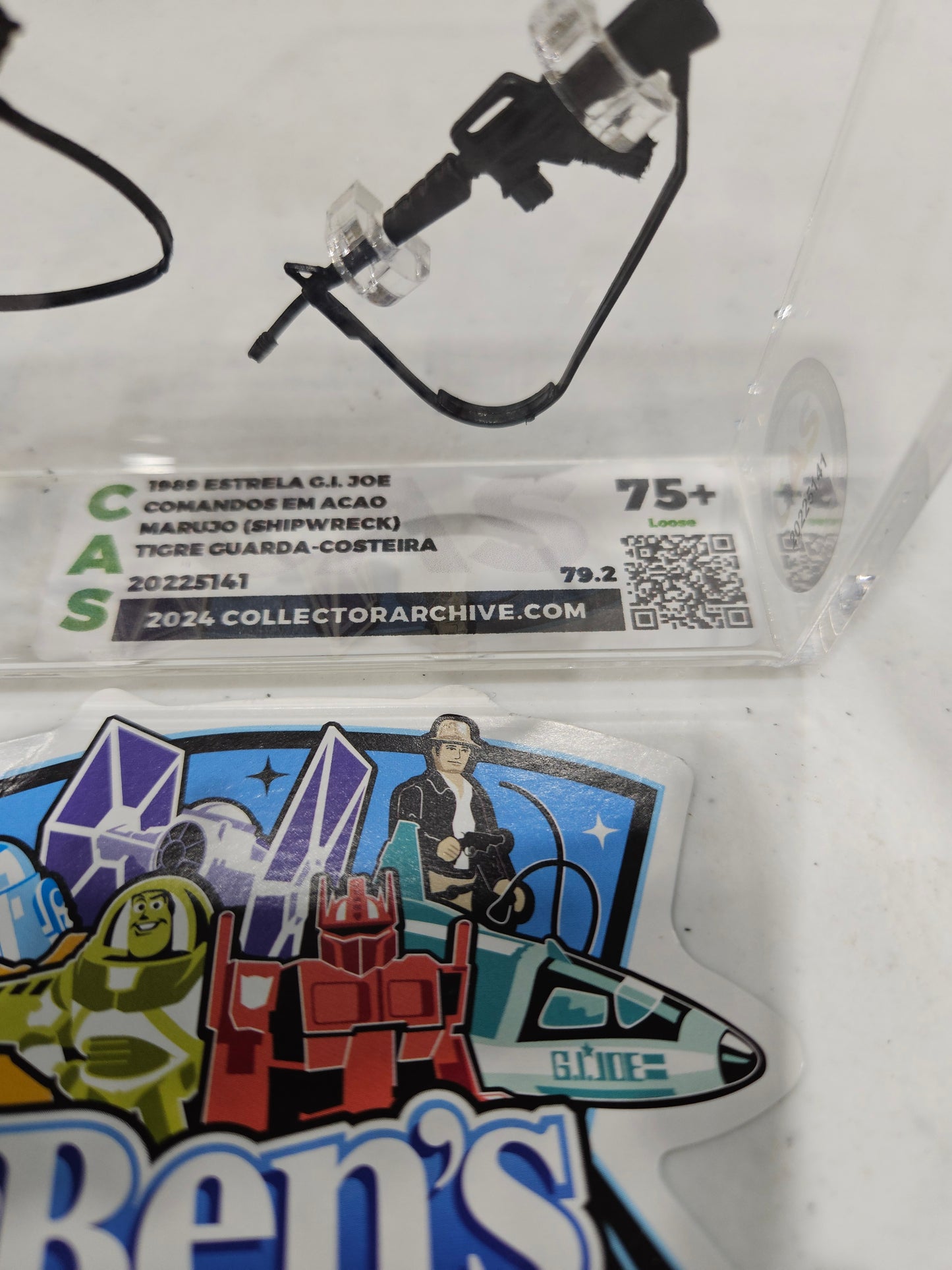 1989 Estrela GI Joe Marujo (Shipwreck) CAS 75+