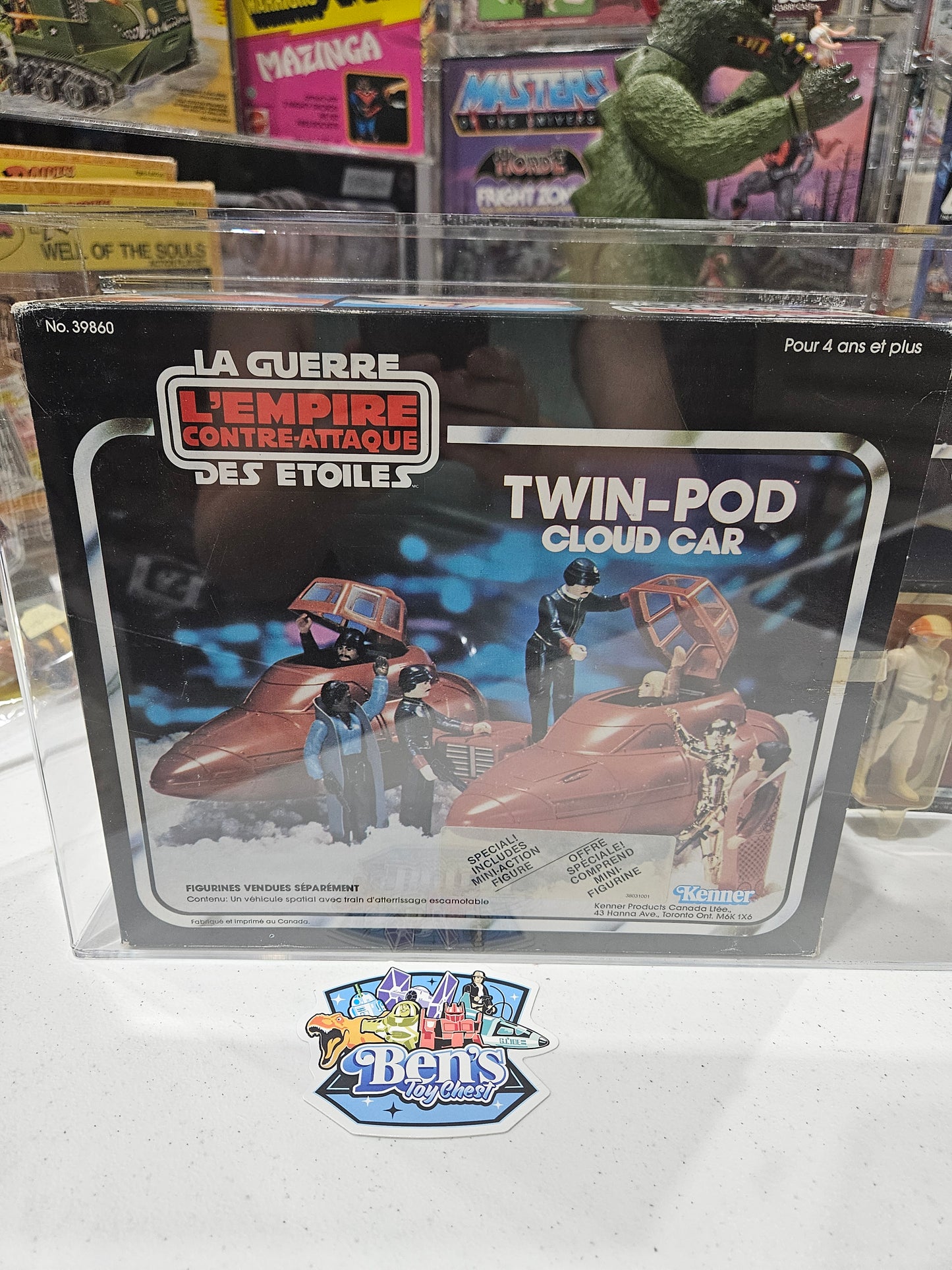 1980 Kenner Canada Star Wars Twin-Pod Cloud Car AFA 80 Q-NM