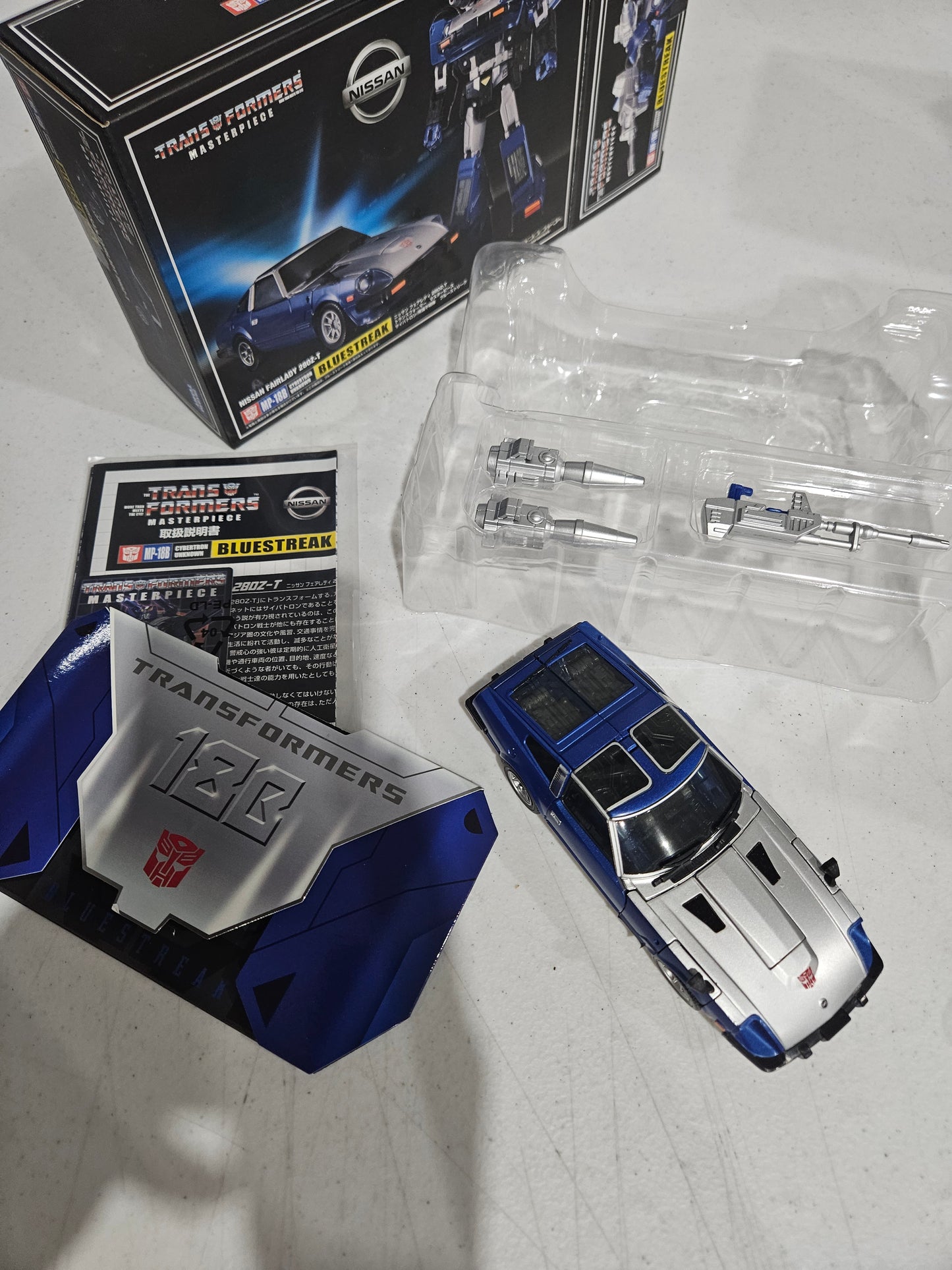 Transformers Masterpiece MP-18B Bluestreak