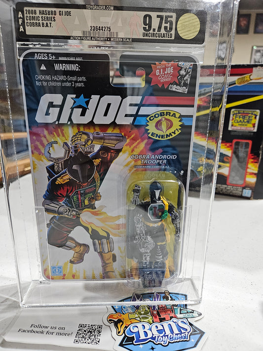 2008 Hasbro GI Joe Cobra B.A.T. AFA 9.75 Uncirculated