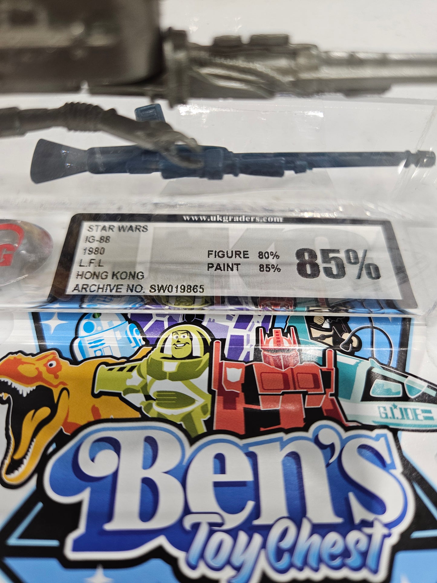 1980 Kenner Star Wars IG-88 UKG 85%