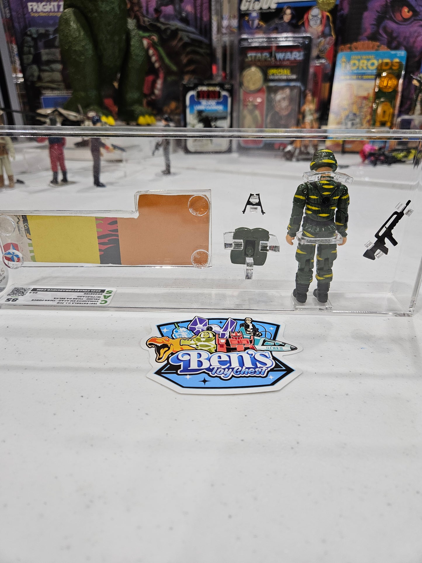 1991 Estrela GI Joe Felino Tigre Da Selva CAS 85