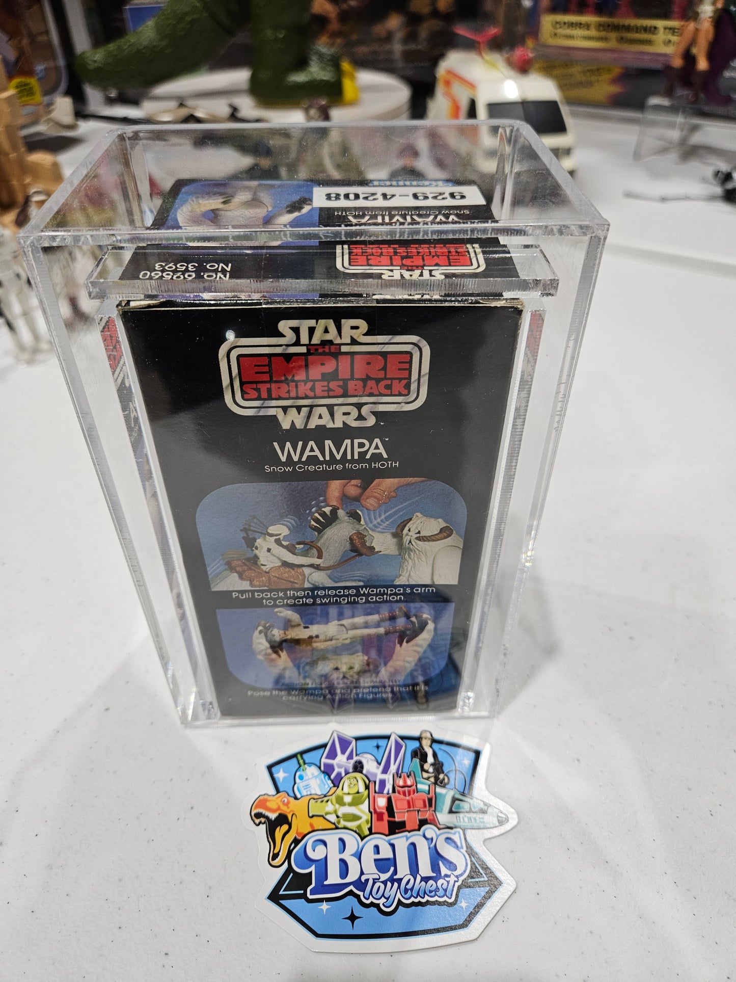 1982 Kenner Star Wars ESB Wampa AFA 85 NM+
