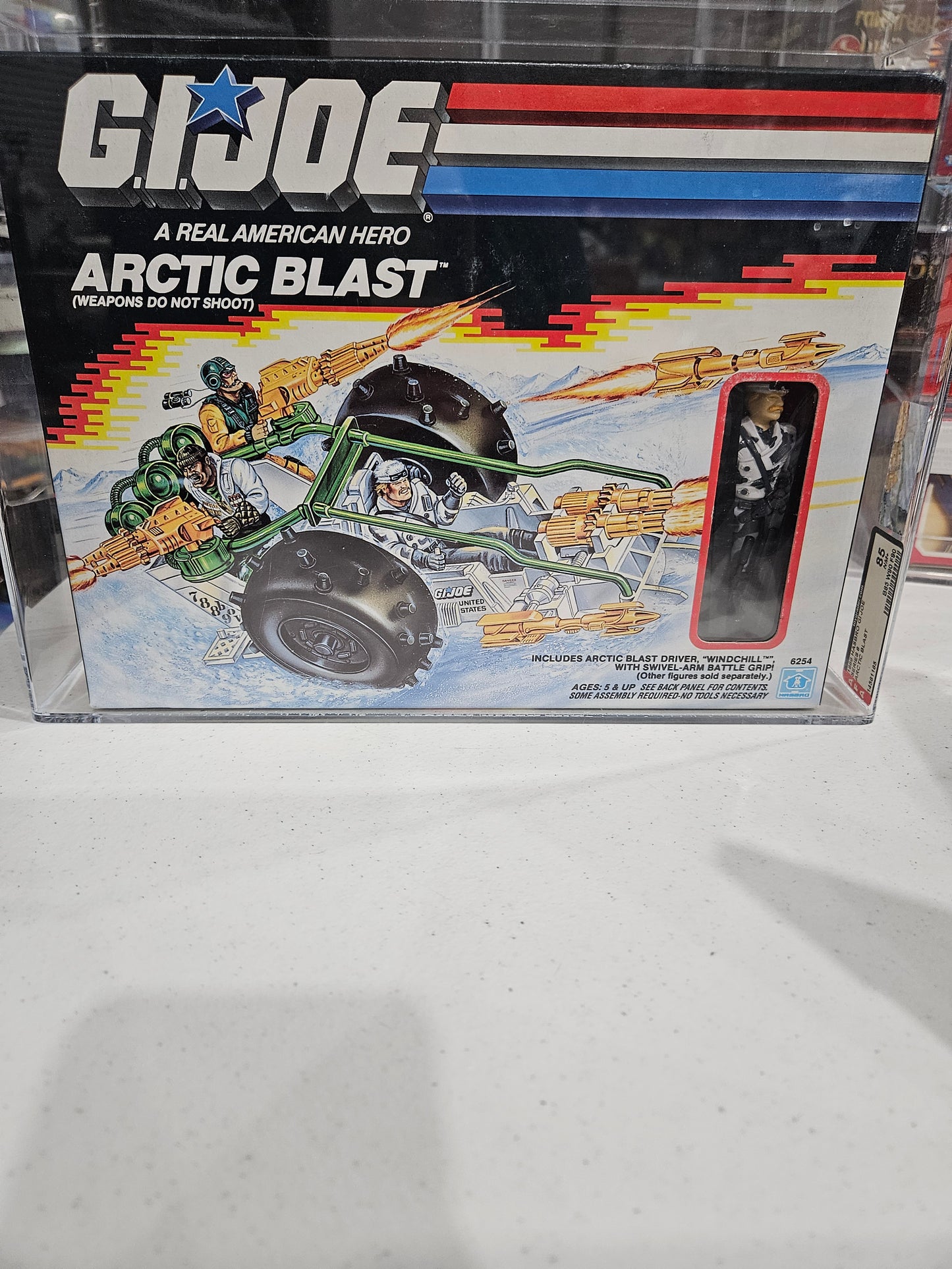 1989 Hasbro GI Joe Arctic Blast AFA 85 NM+