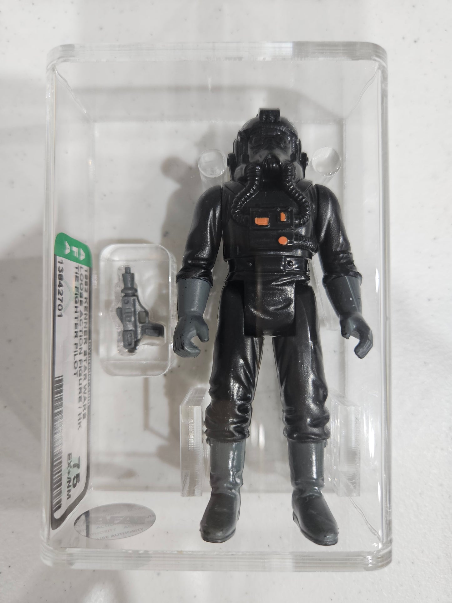 1982 Kenner Star Wars Tie Fighter Pilot AFA 75