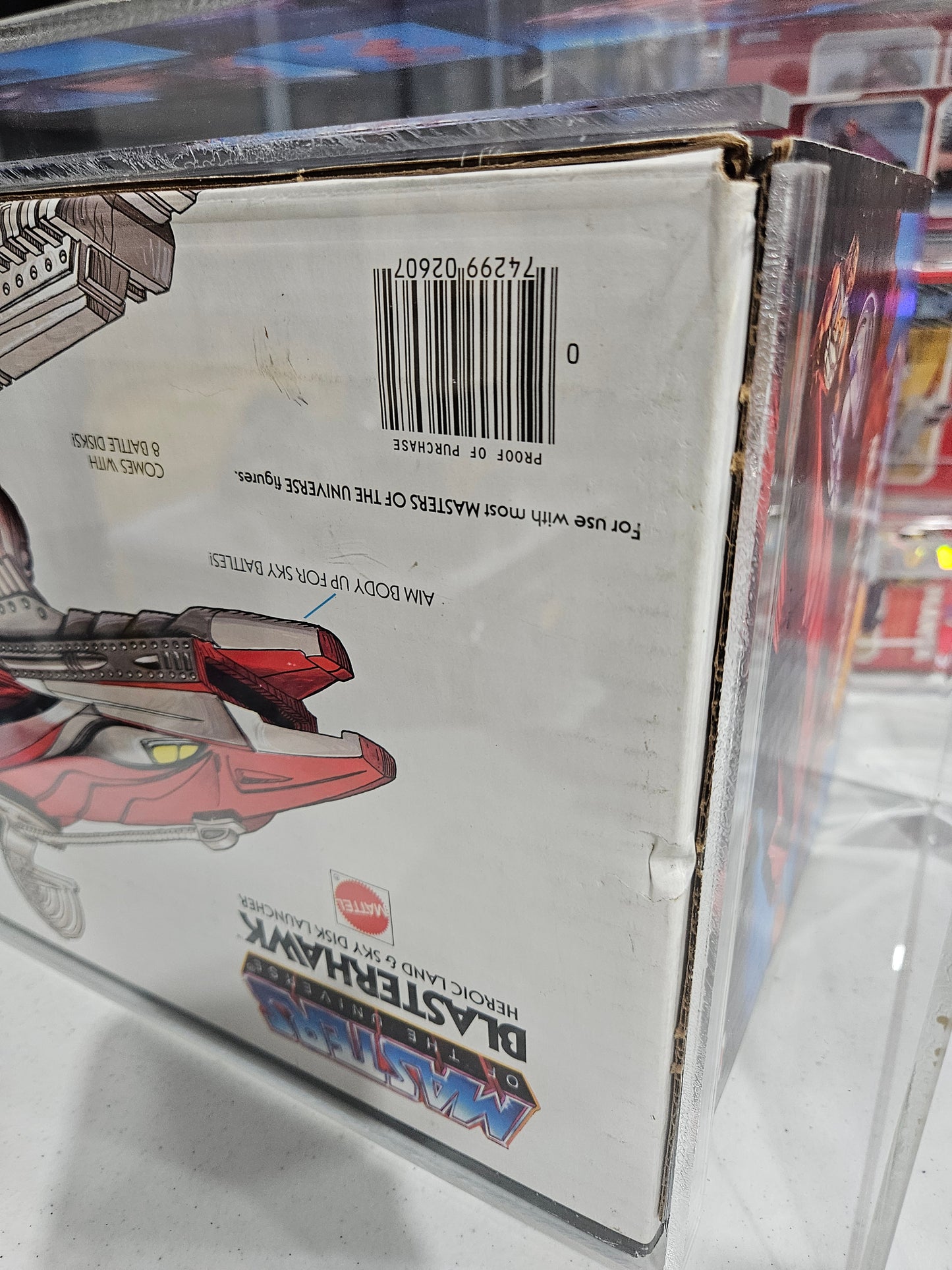 1986 Mattel MOTU BlasterHawk UKG 80%