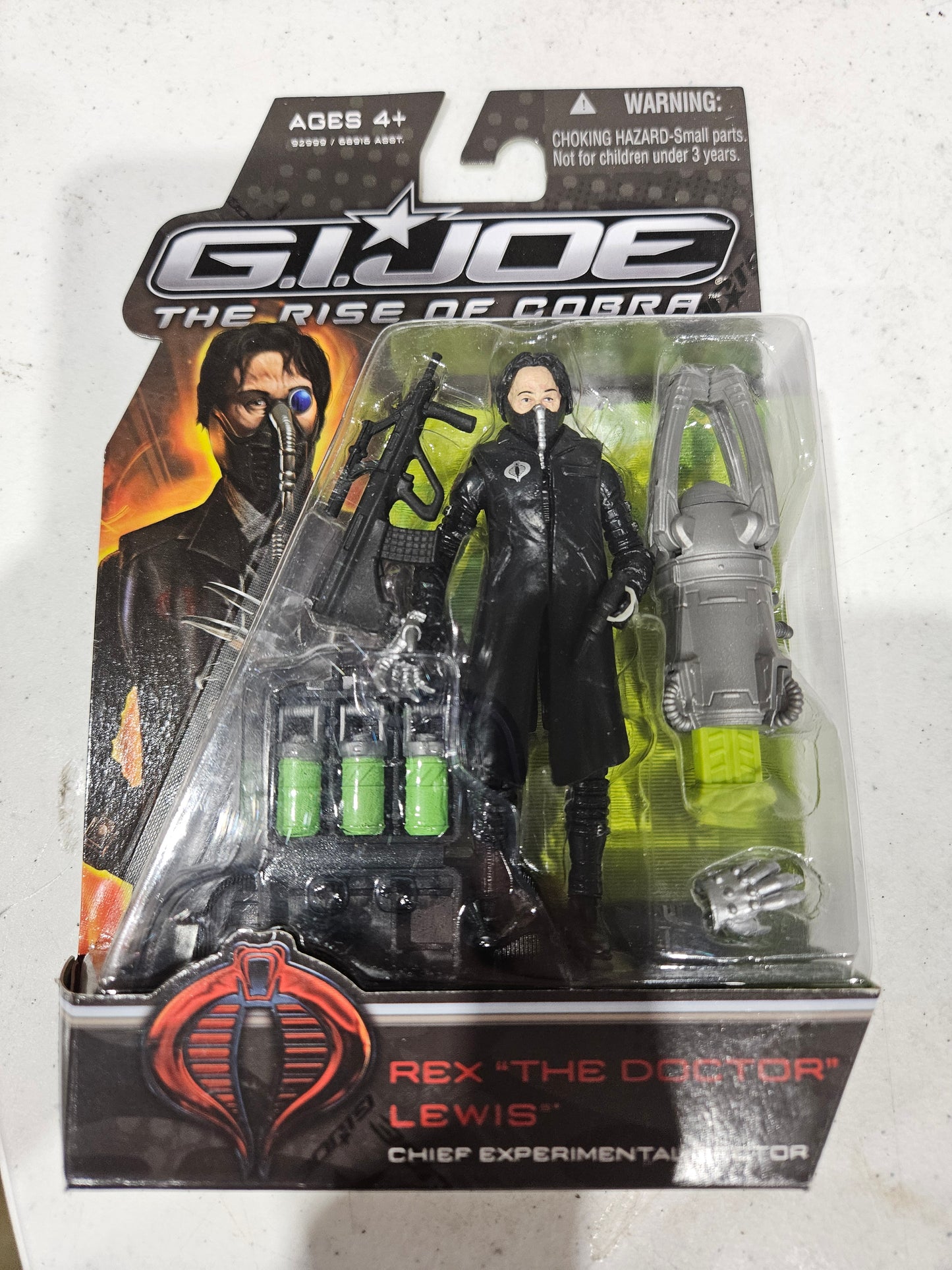 The Rise of Cobra 2009 Figures Cobra