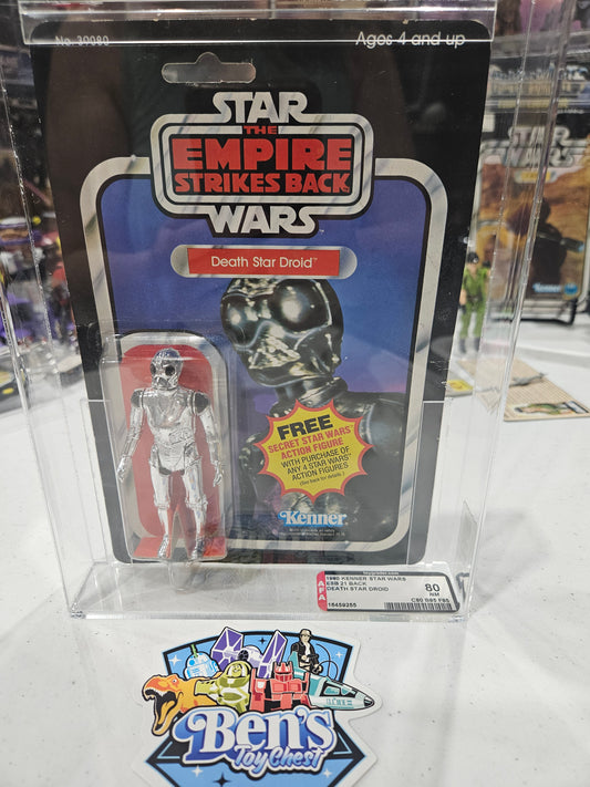 1980 Kenner Star Wars TESB Death Star Droid AFA 80